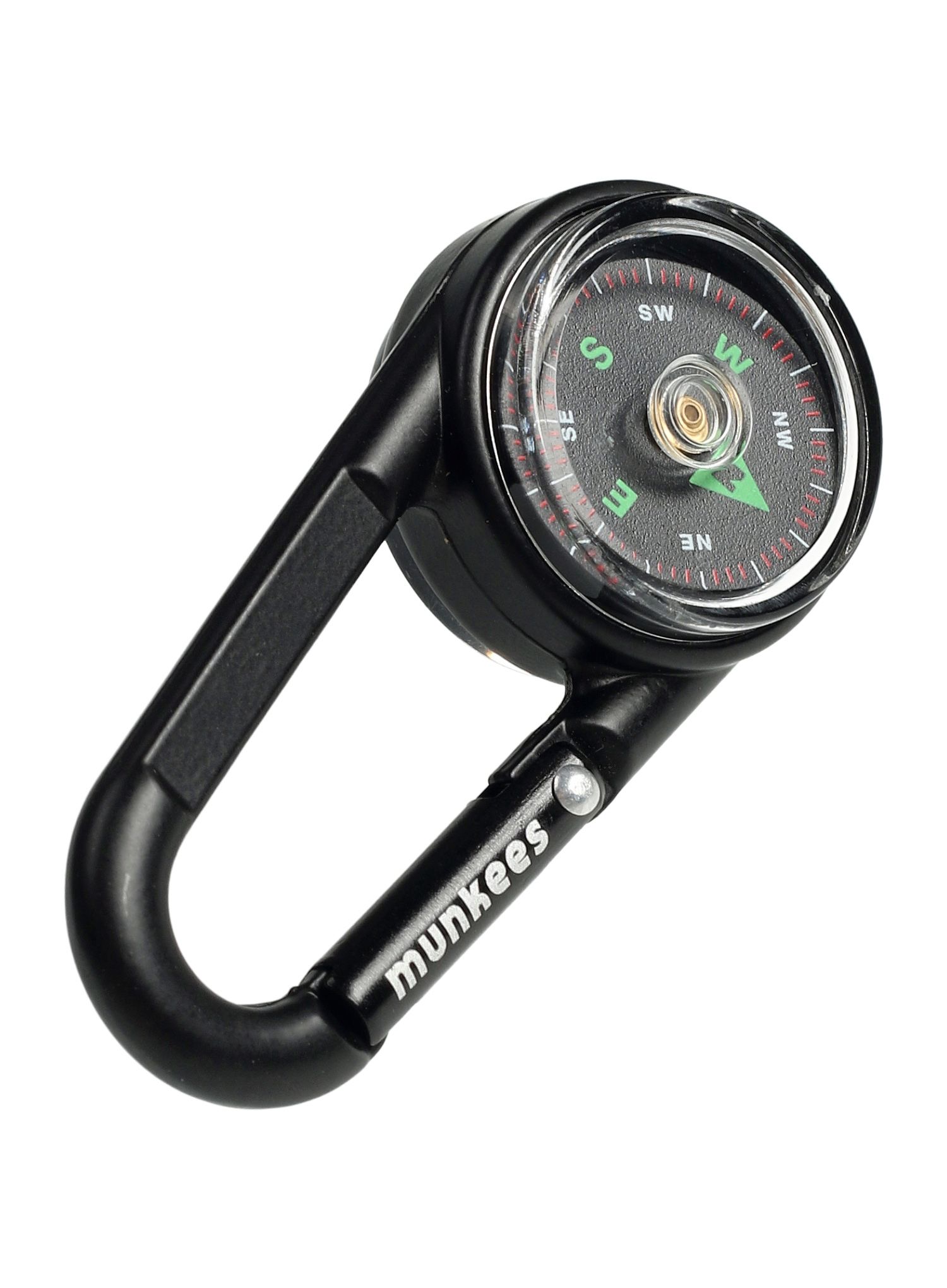 Kompass Munkees Carabiner Compass with Thermometer