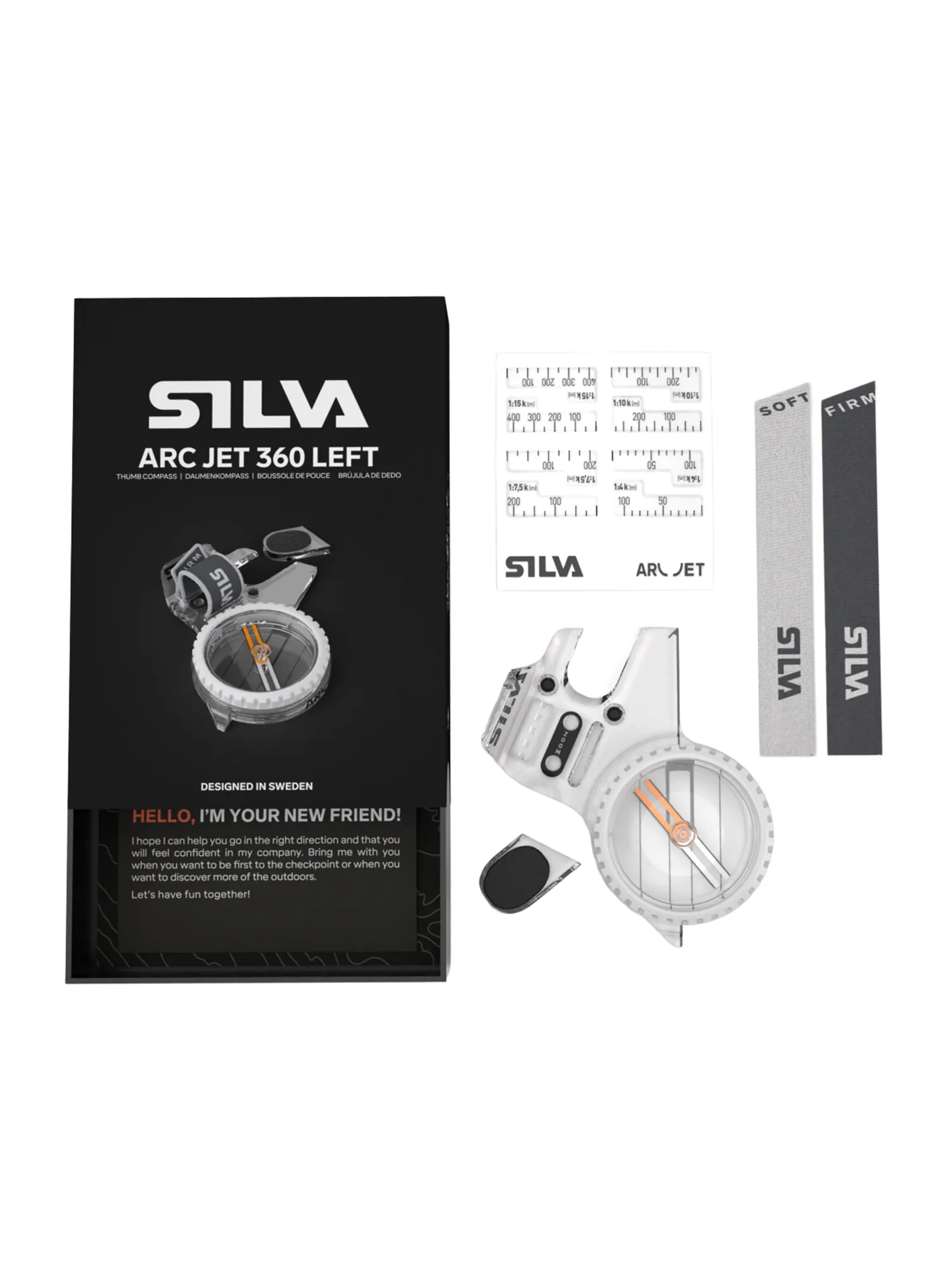 Kompass Silva Arc Jet 360 Left
