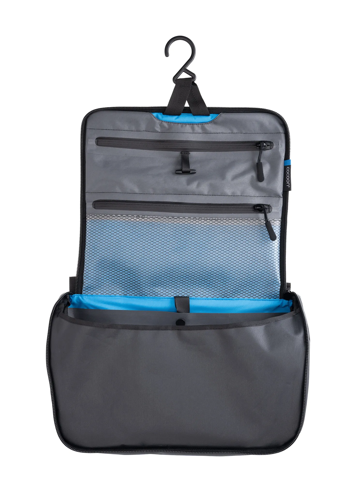 Kulturbeutel Cocoon Toiletry Kit Allrounder - grey/black/blue