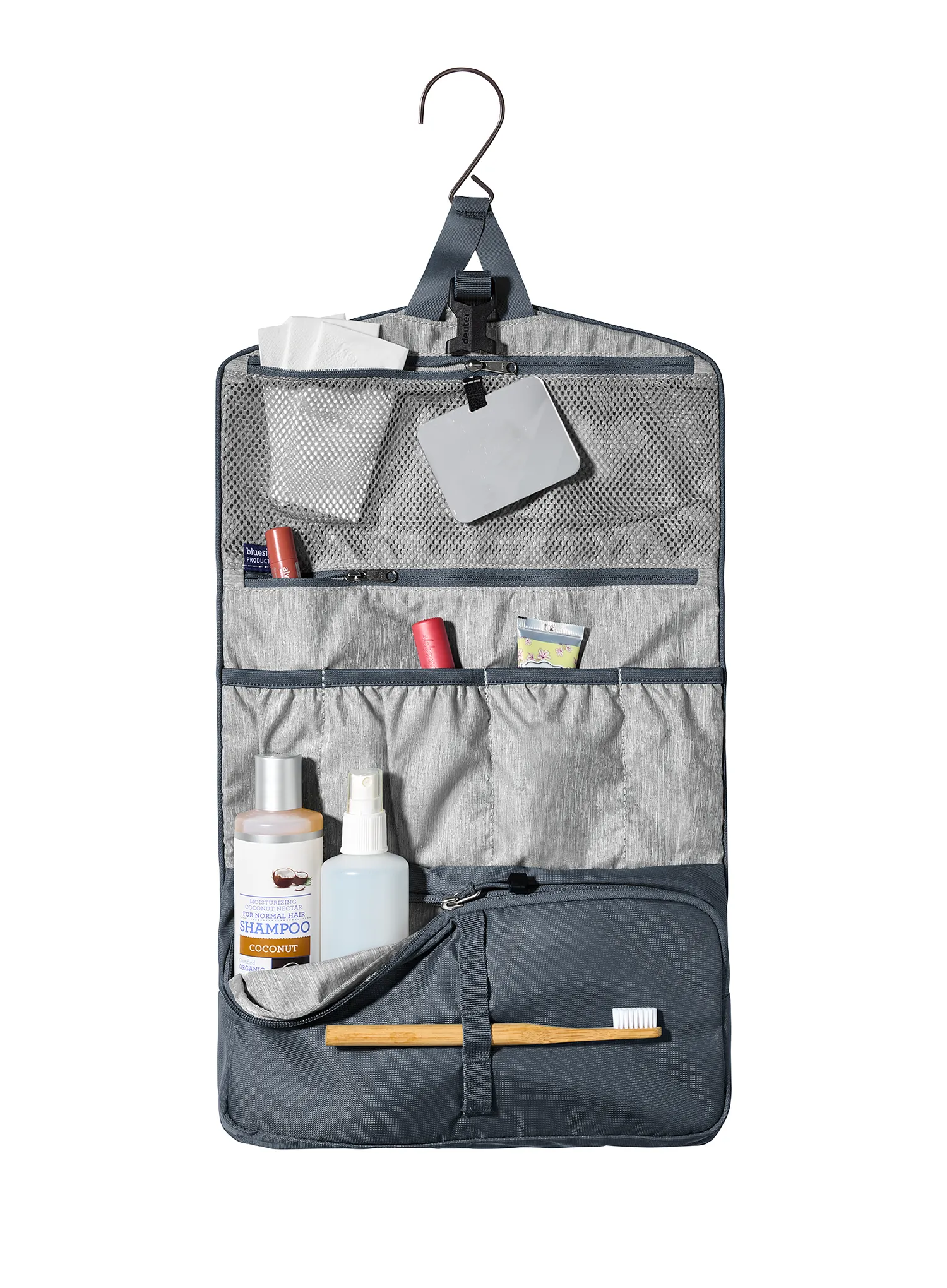Kulturbeutel Deuter Wash Bag II - black/black