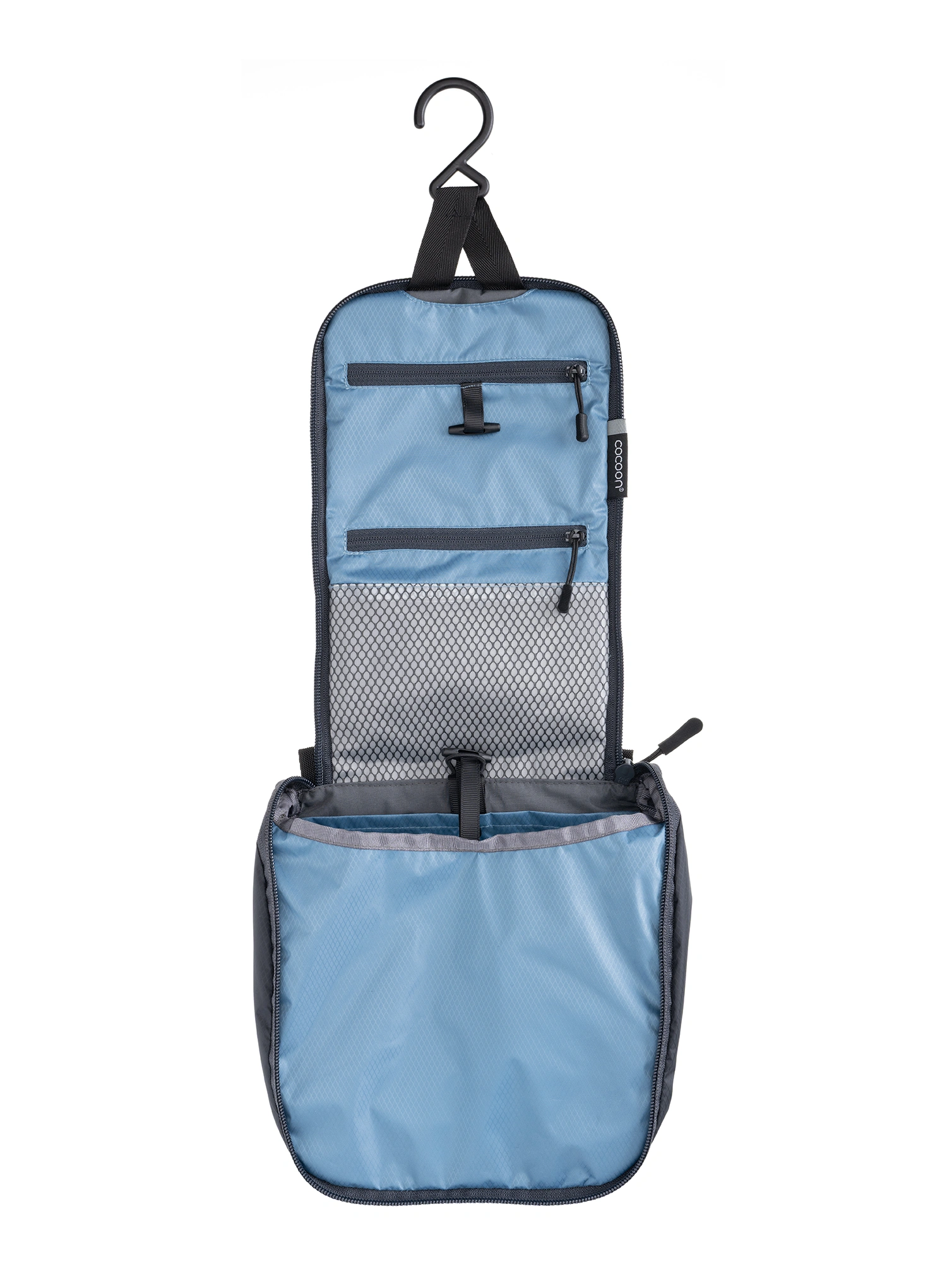 Kulturbeutel Cocoon Toiletry Kit - Allrounder-Light M - ash blue/phantom black