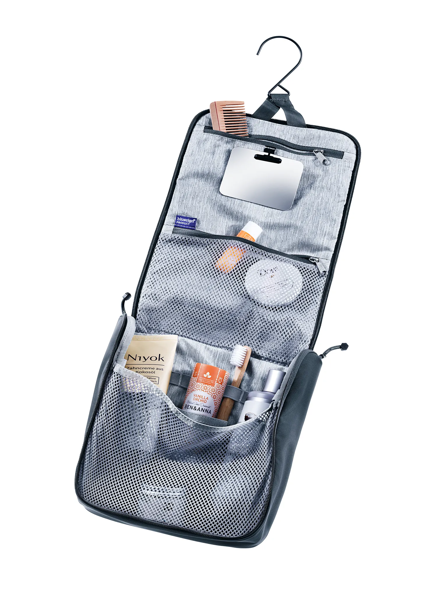 Kulturbeutel Deuter Wash Center II - black/black