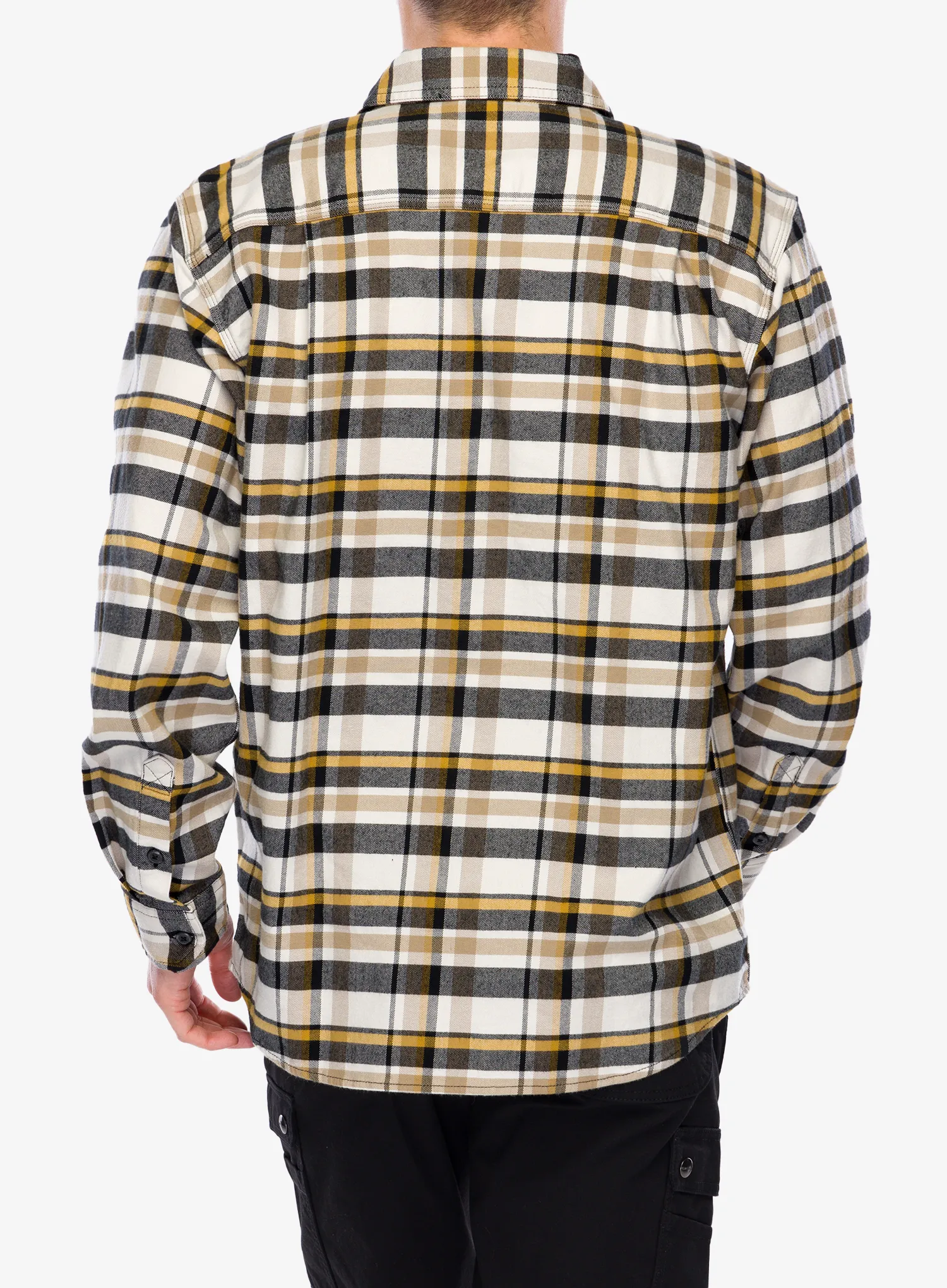 Hemd Carhartt Flannel L/S Plaid Shirt - malt