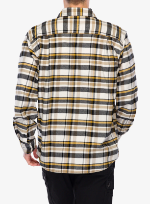 Hemd Carhartt Flannel L/S Plaid Shirt - malt