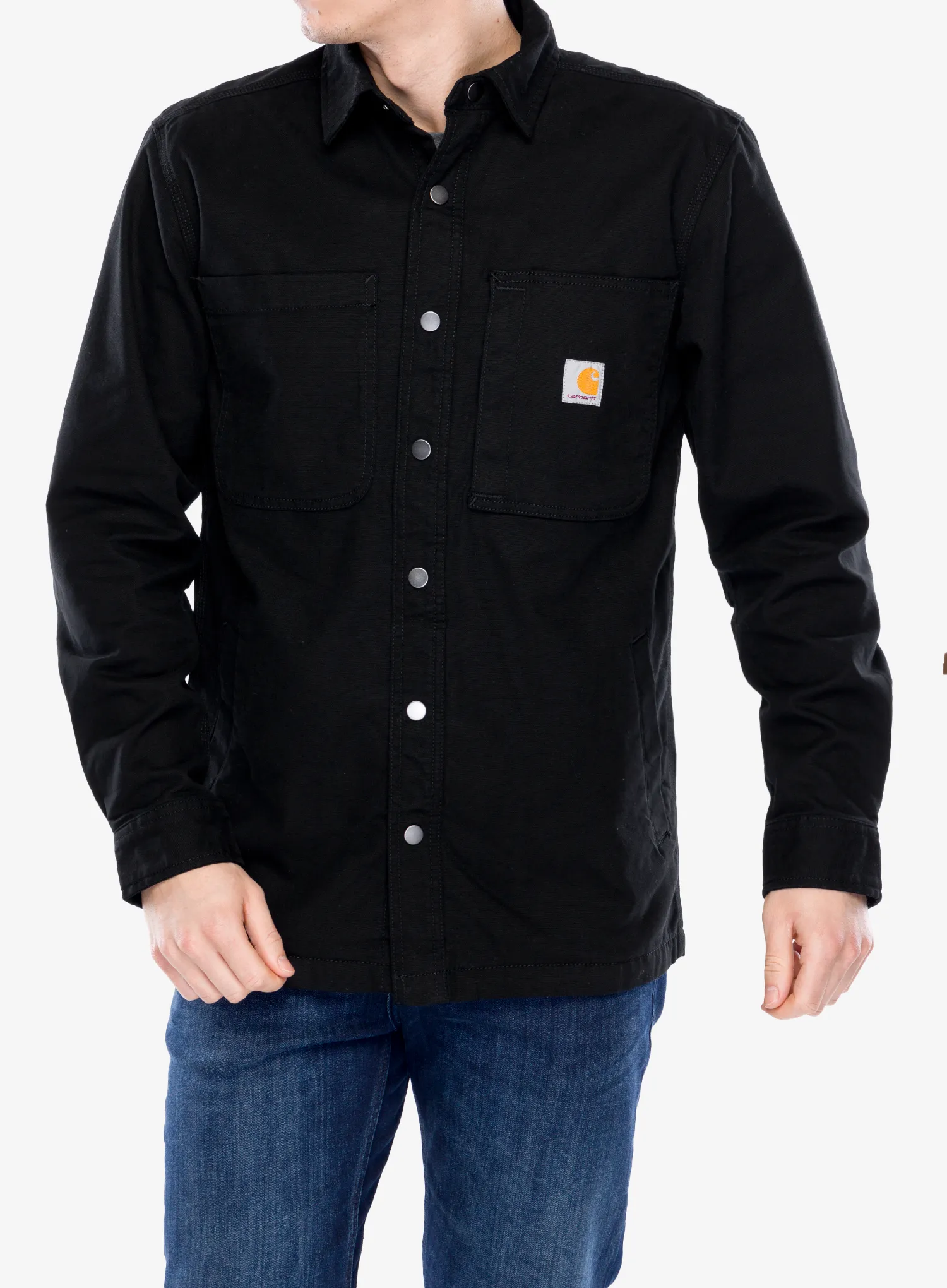 CarharttFleeceLinedSnapFrontShirtJac_blac_195836228527a.webp