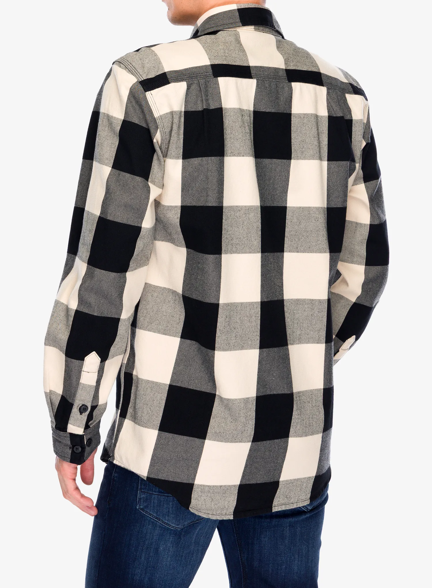 Hemd Carhartt Long-Sleeve Plaid Shirt - oat milk