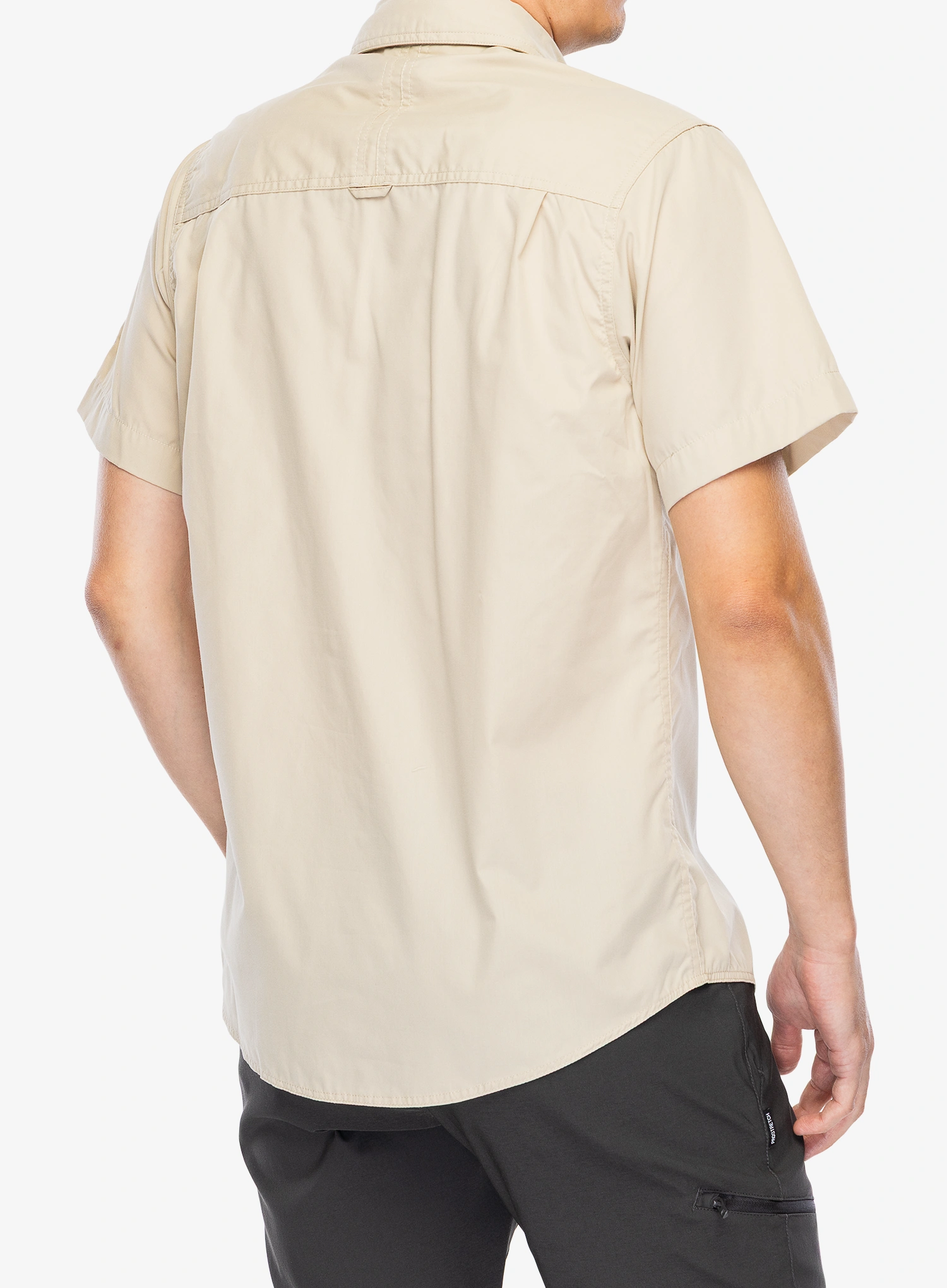 Hemd Craghoppers Kiwi II Short Sleeved Shirt - oatmeal