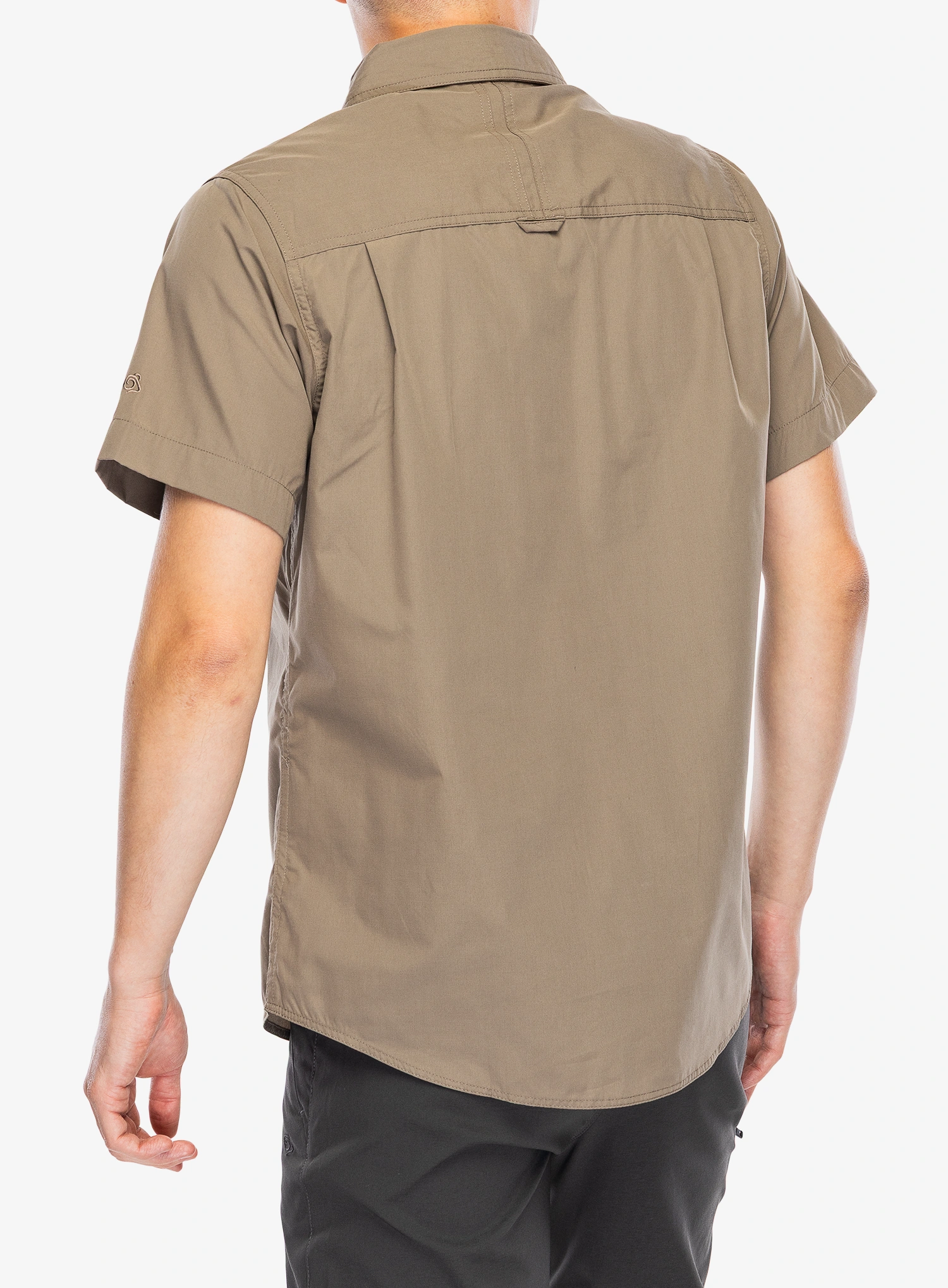 Hemd Craghoppers Kiwi II Short Sleeved Shirt - pebble