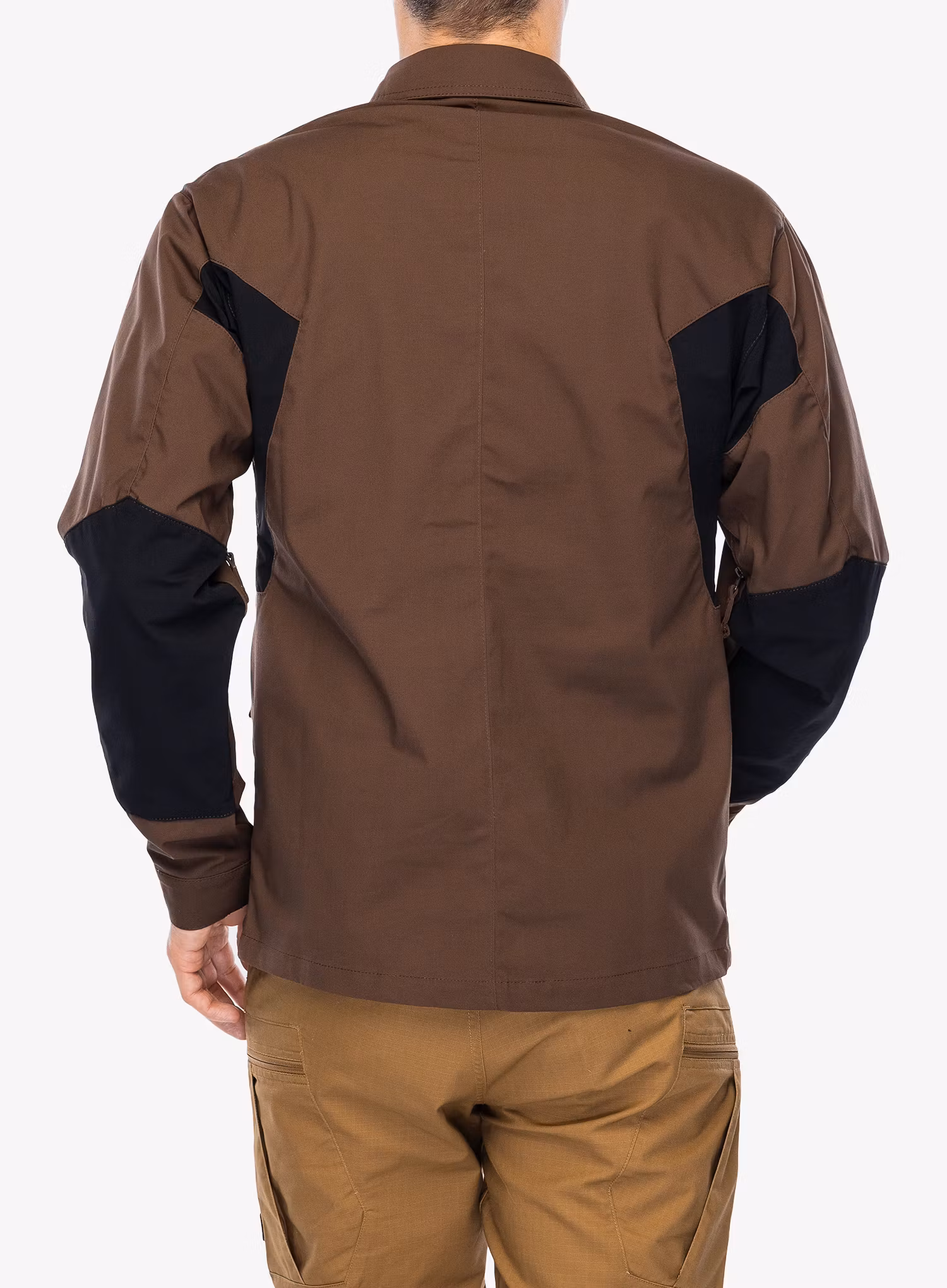 Hemd Helikon-Tex Woodsman - earth brown/black