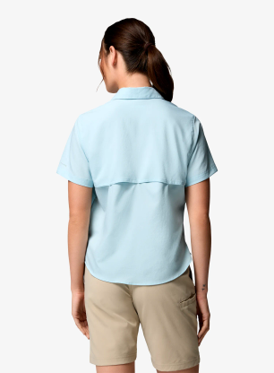 Reisehemd Damen Columbia Silver Ridge Utility II S/S Shirt - marine light