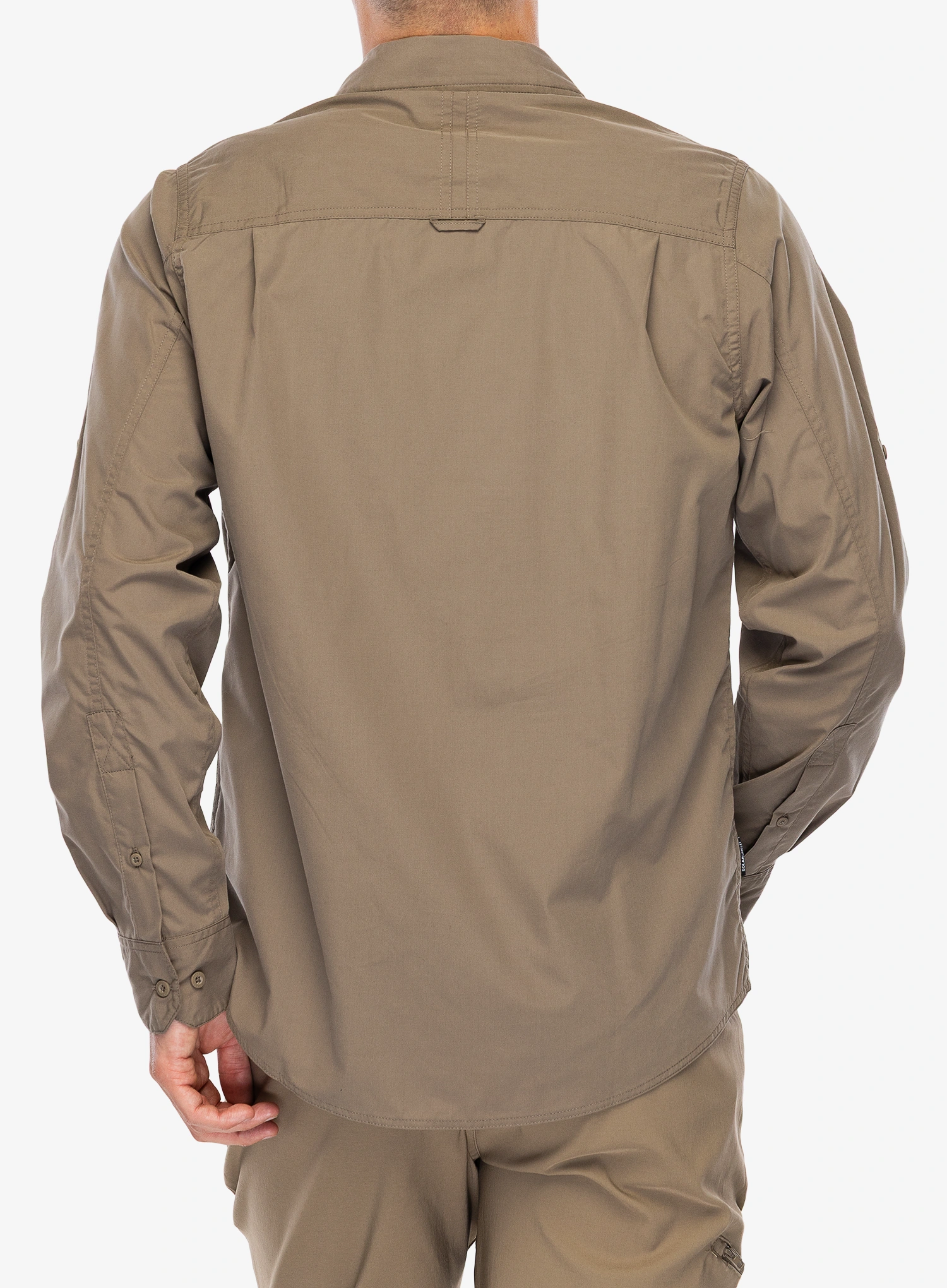 Reisehemd Craghoppers Kiwi II Long Sleeved Shirt - pebble