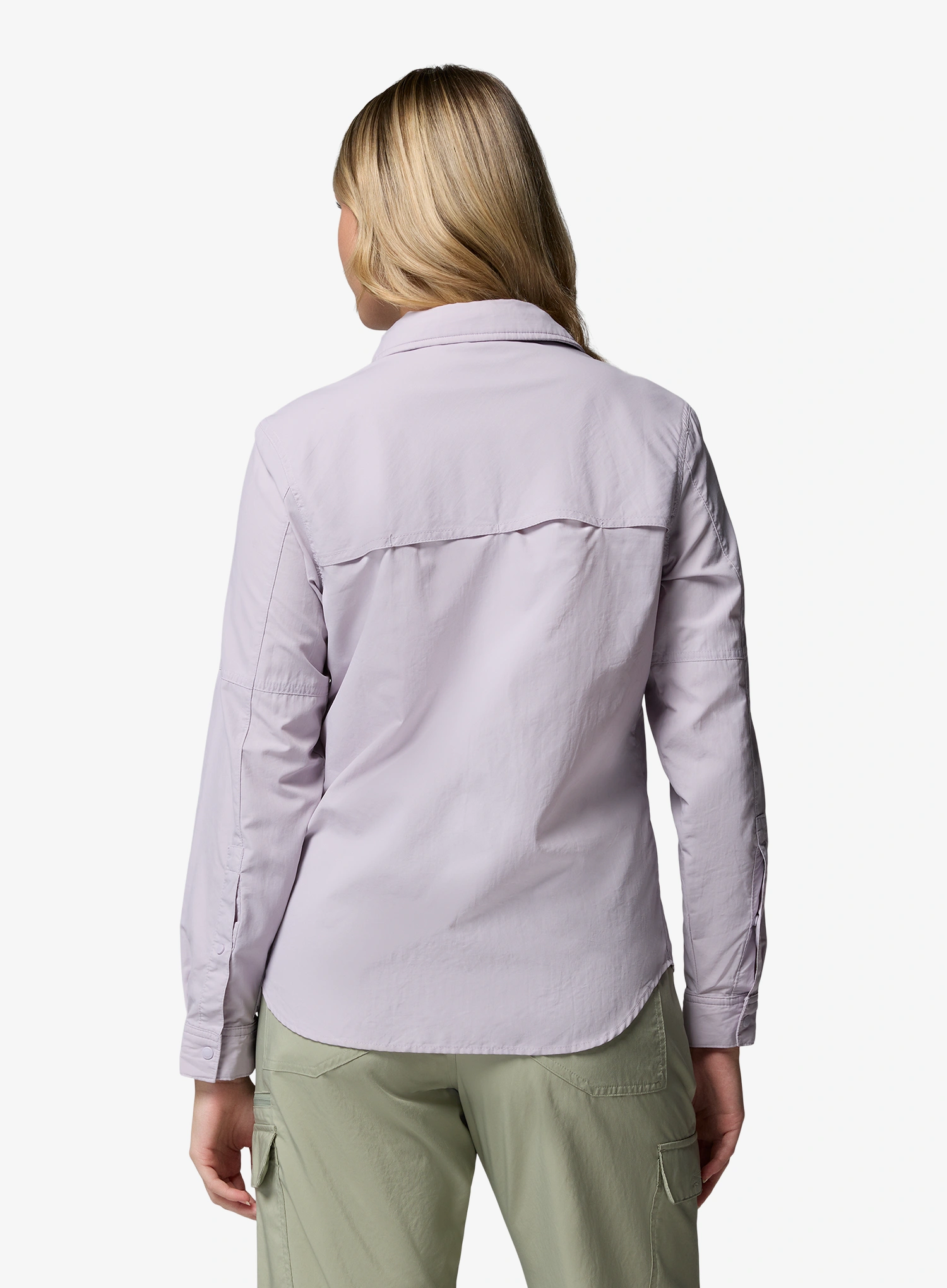 Reisehemd Damen Columbia Skien Valley Long Sleeve Shirt - lavender pearl