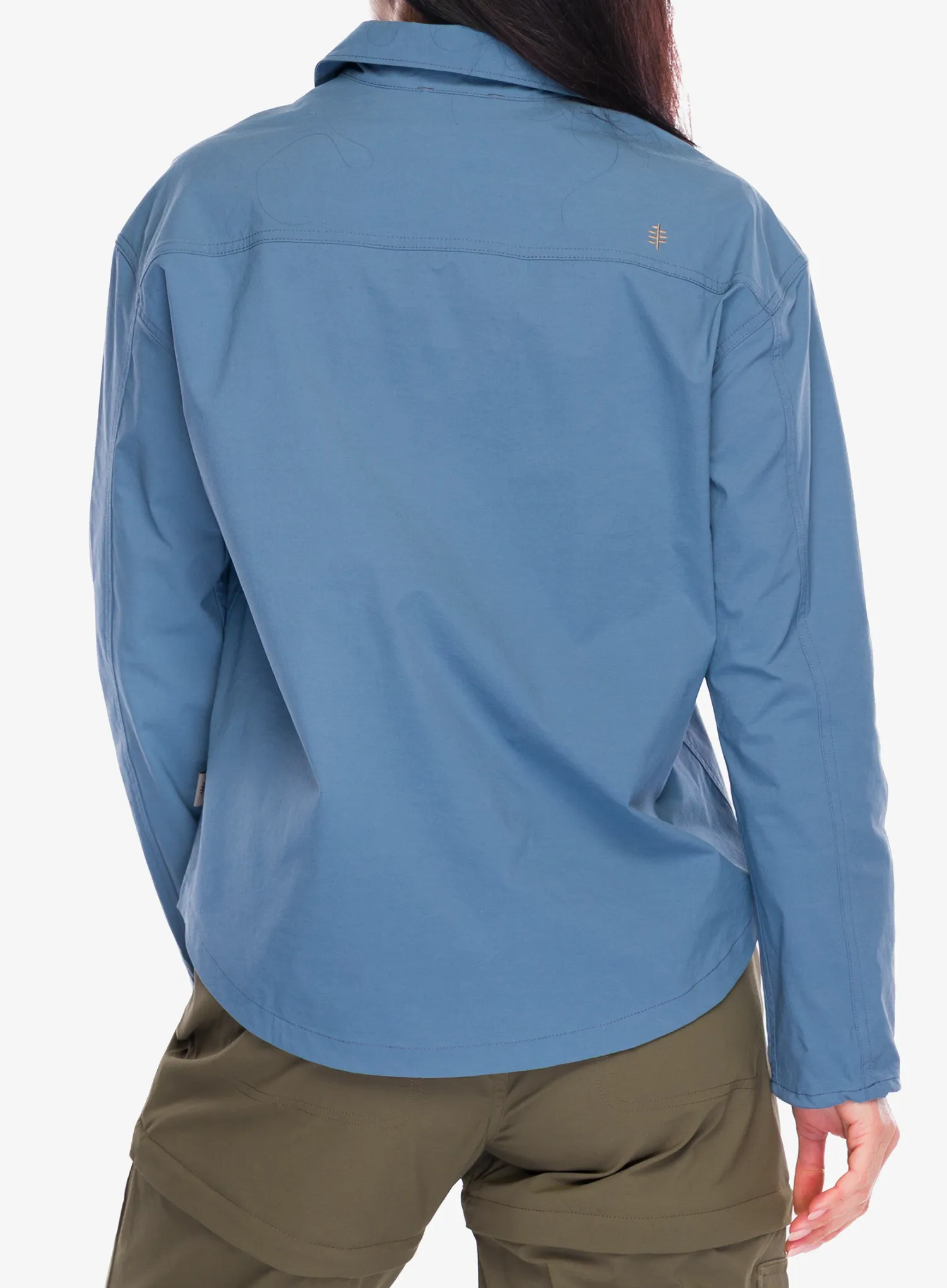 Mückenschutz-Hemd Damen Royal Robbins Wilder Shirt L/S - sea