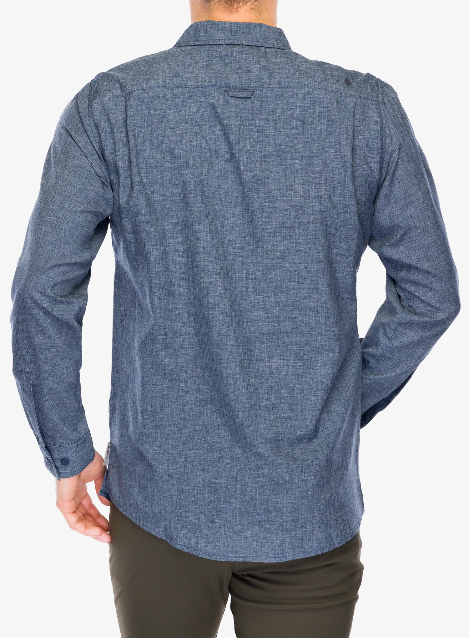 Mückenschutz-Hemd Royal Robbins Amp Lite II L/S - deep blue htr
