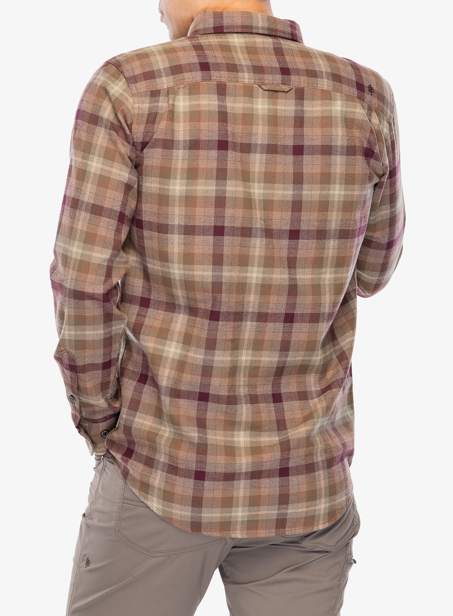 Hemd Royal Robbins Lieback Organic Cotton Flannel LS - dusty olive dipsea pld