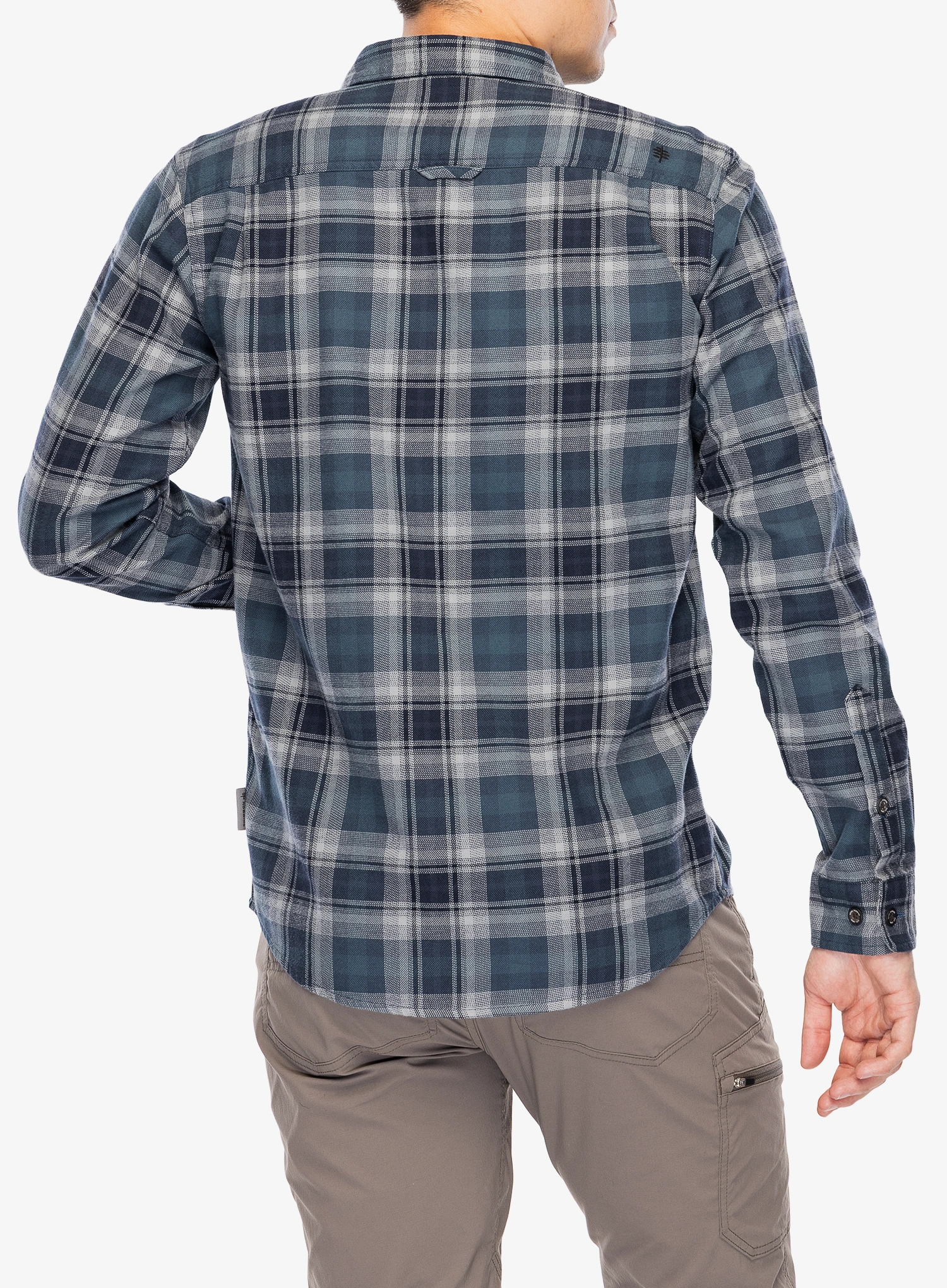 Hemd Royal Robbins Lieback Organic Cotton Flannel LS - navy dipsea pld