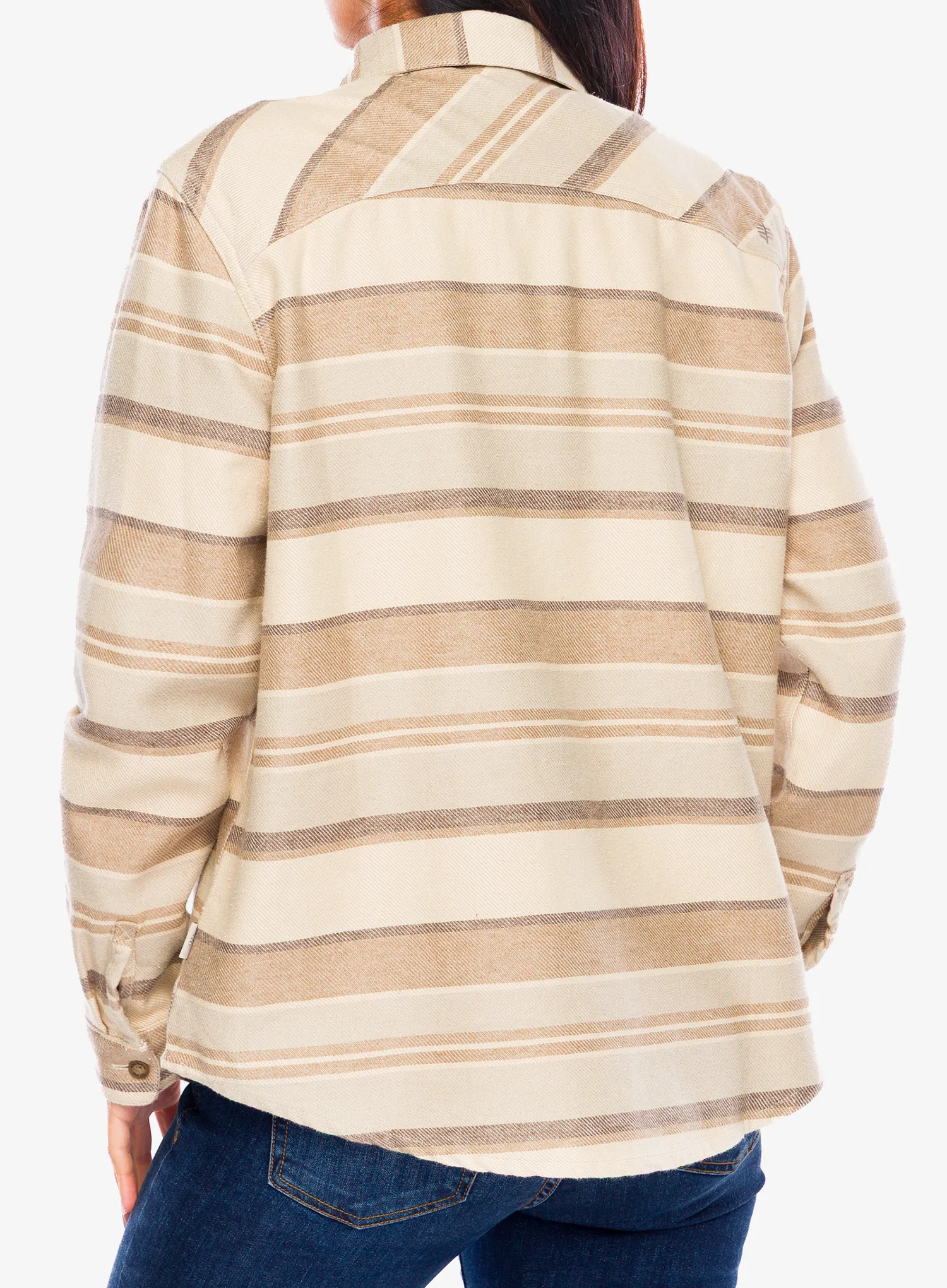 Outdoorhemd Damen Royal Robbins Clouds Rest Hemp LS - chalk pacific crest str