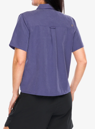 Outdoorhemd Damen Royal Robbins Desert Pucker S/S - future dusk