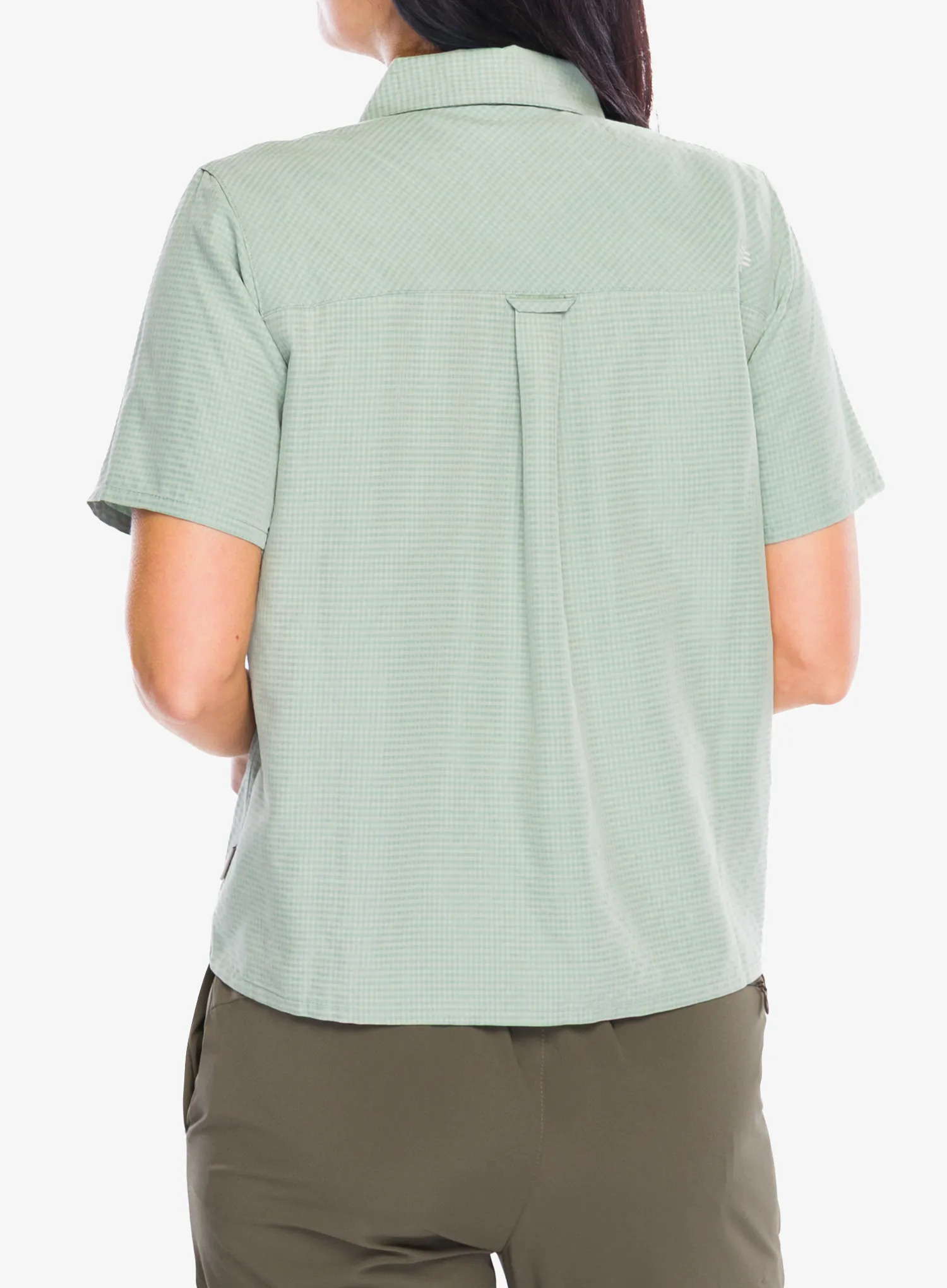 Outdoorhemd Damen Royal Robbins Desert Pucker S/S - sage leaf