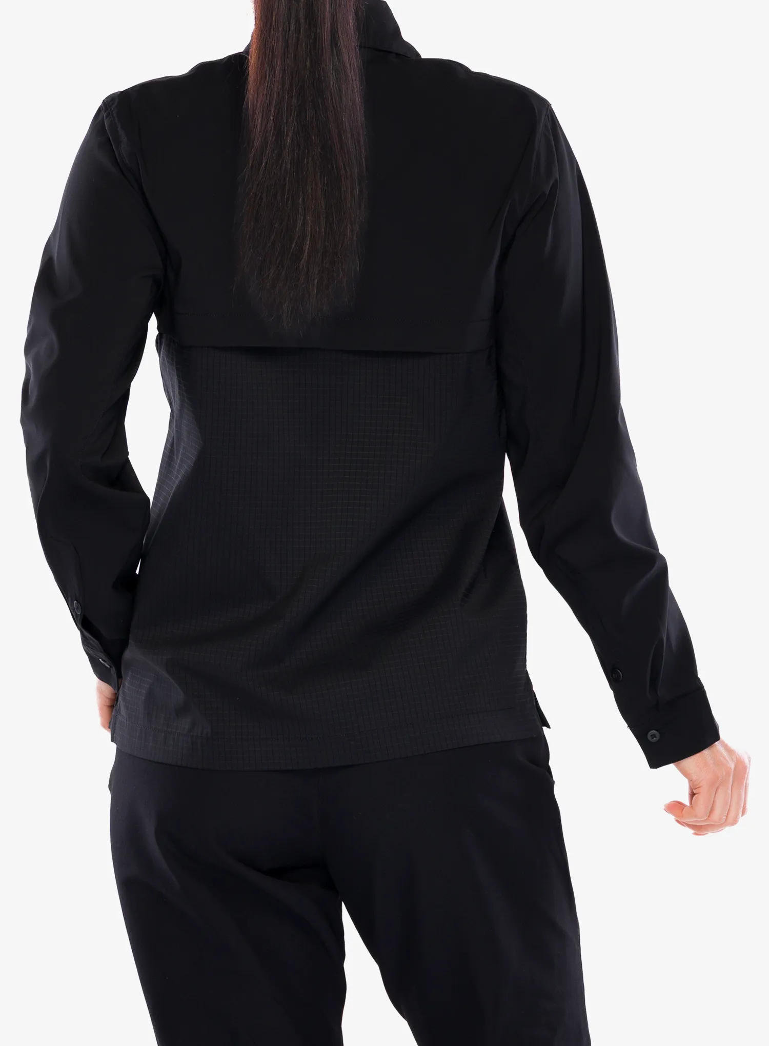 Outdoorhemd Damen The North Face L/S Lightrange Shirt - tnf black