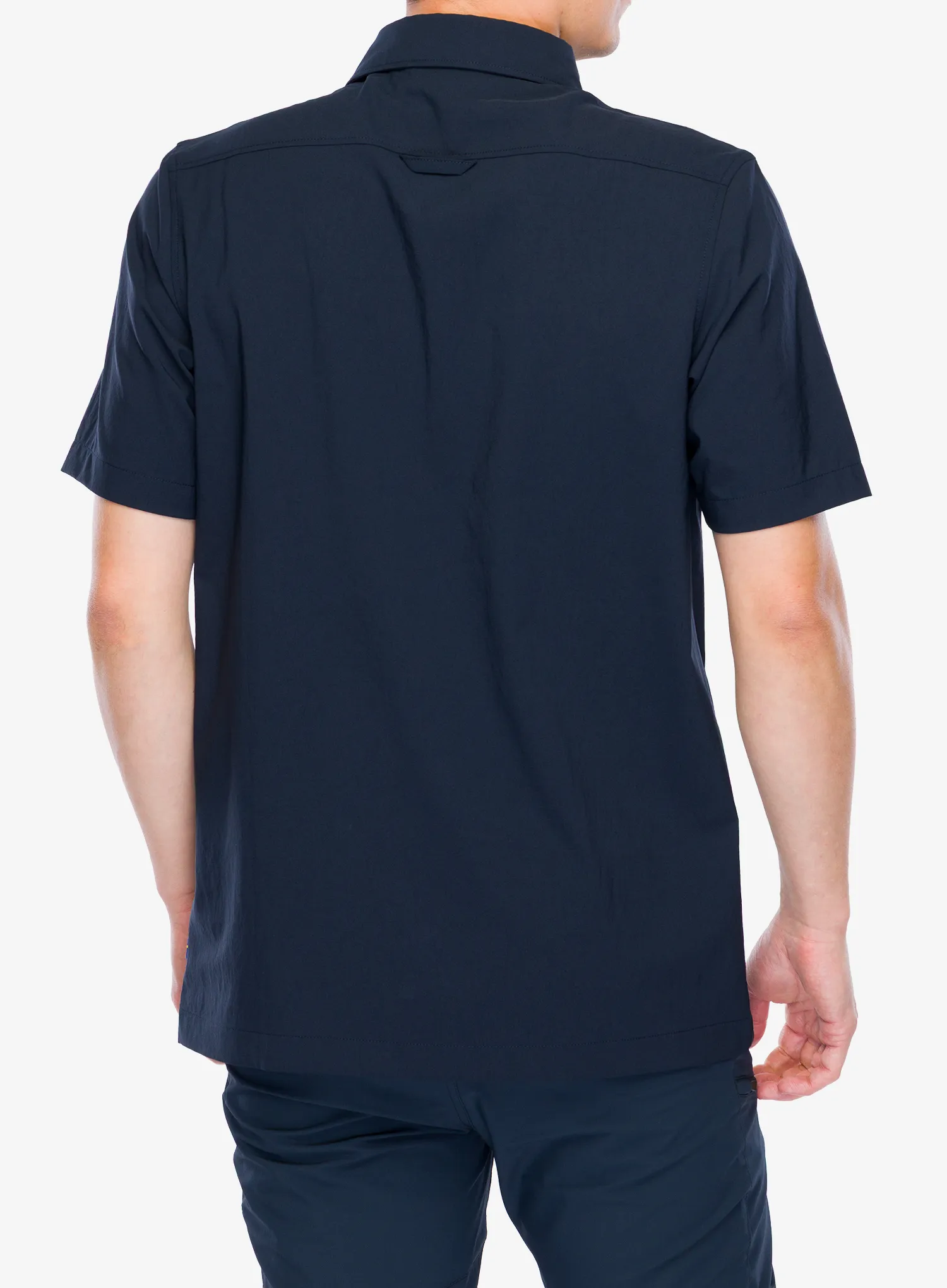 Outdoorhemd Fjallraven High Coast Pack Shirt SS - dark navy