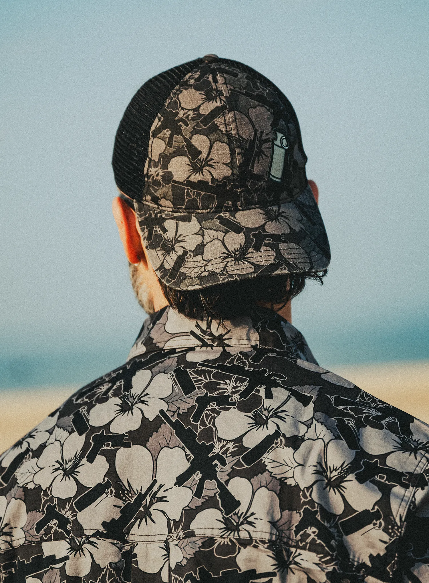 Outdoorhemd Helikon-Tex Tactical Hawaiian Short Sleeve - dark ops