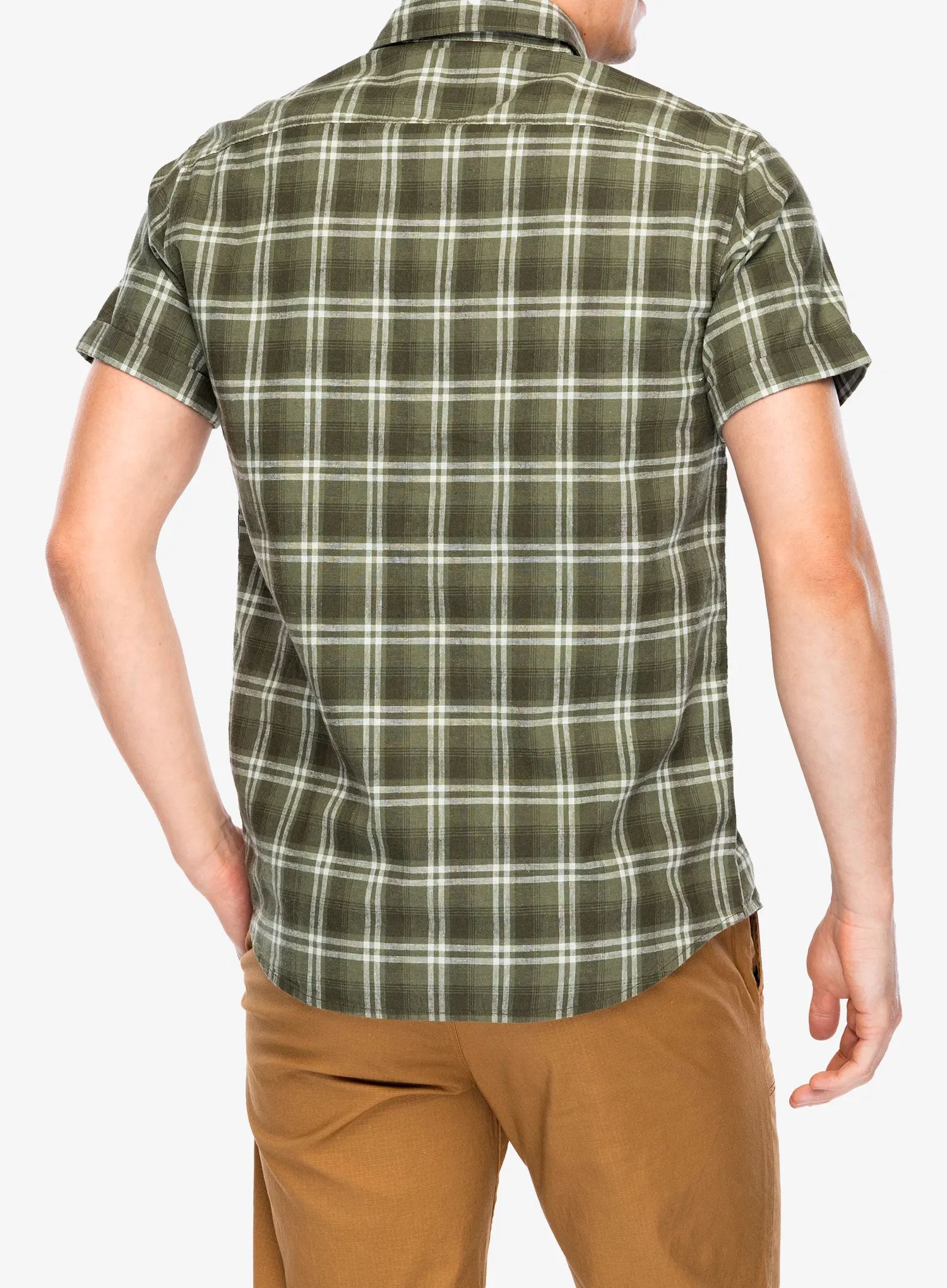 Outdoorhemd Mammut Trovat Summer Shirt - marsh/dark marsh