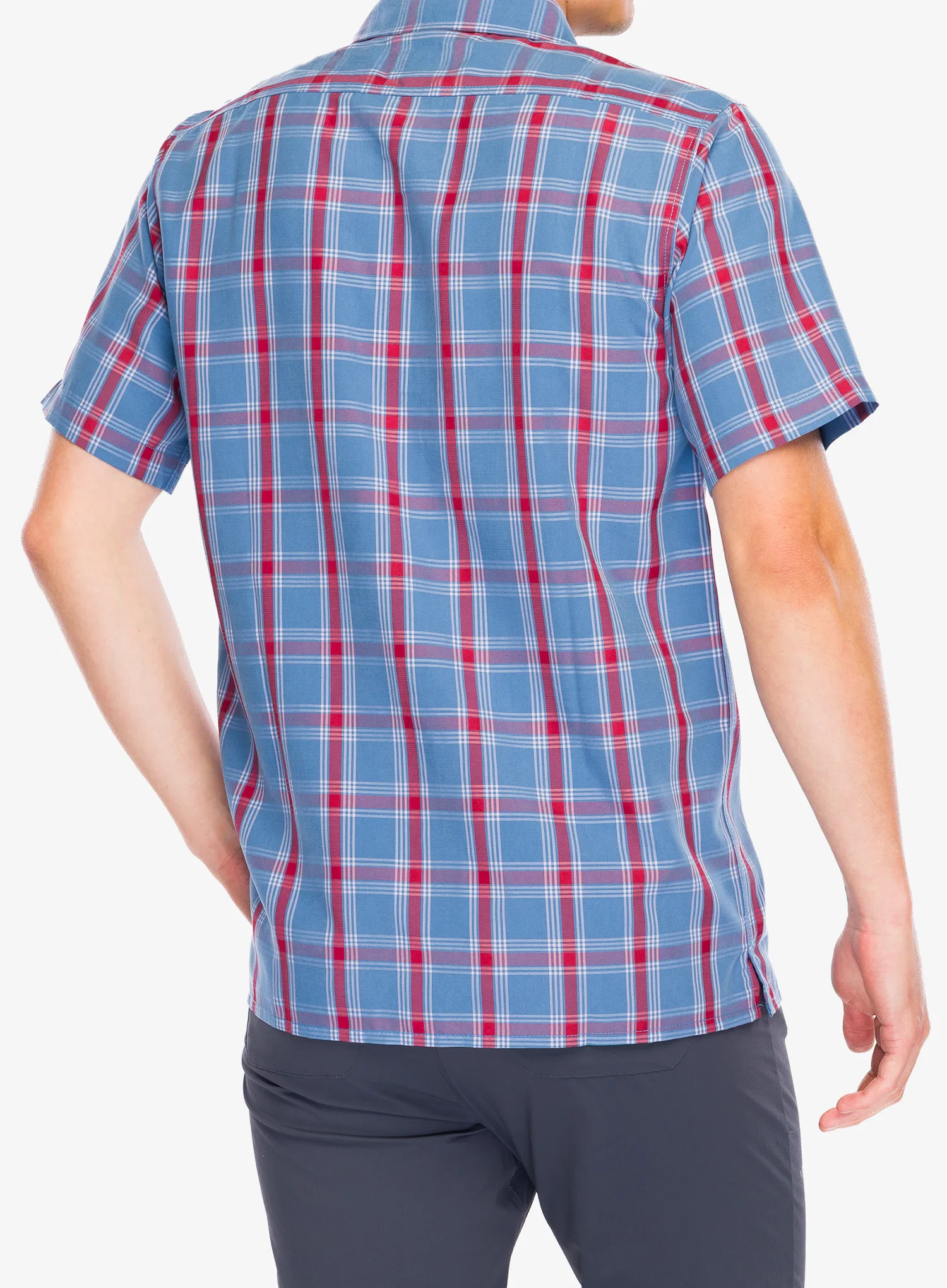 Outdoorhemd Marmot Eldridge Novelty Classic S/S - rain cloud oliver plaid