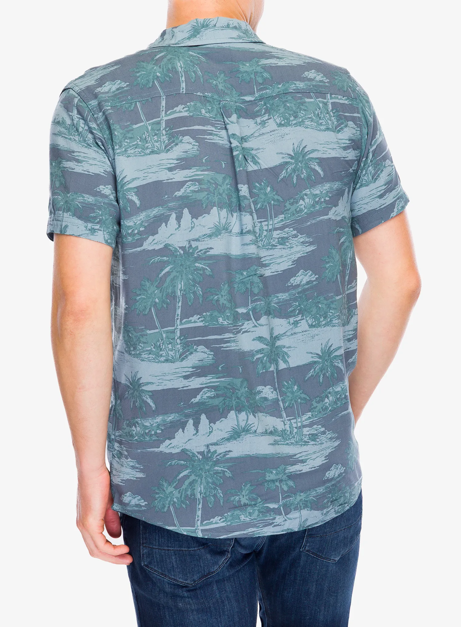 Outdoorhemd Rip Curl Dreamer Barrel Killa SS Shirt - pine night