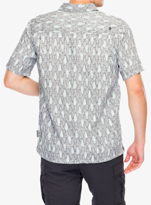 Outdoorhemd Royal Robbins Camino Pucker S/S - everglade fish pt