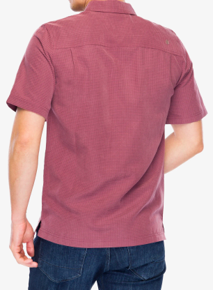 Outdoorhemd Royal Robbins Mojave Pucker Dry SS - wild rhubarb