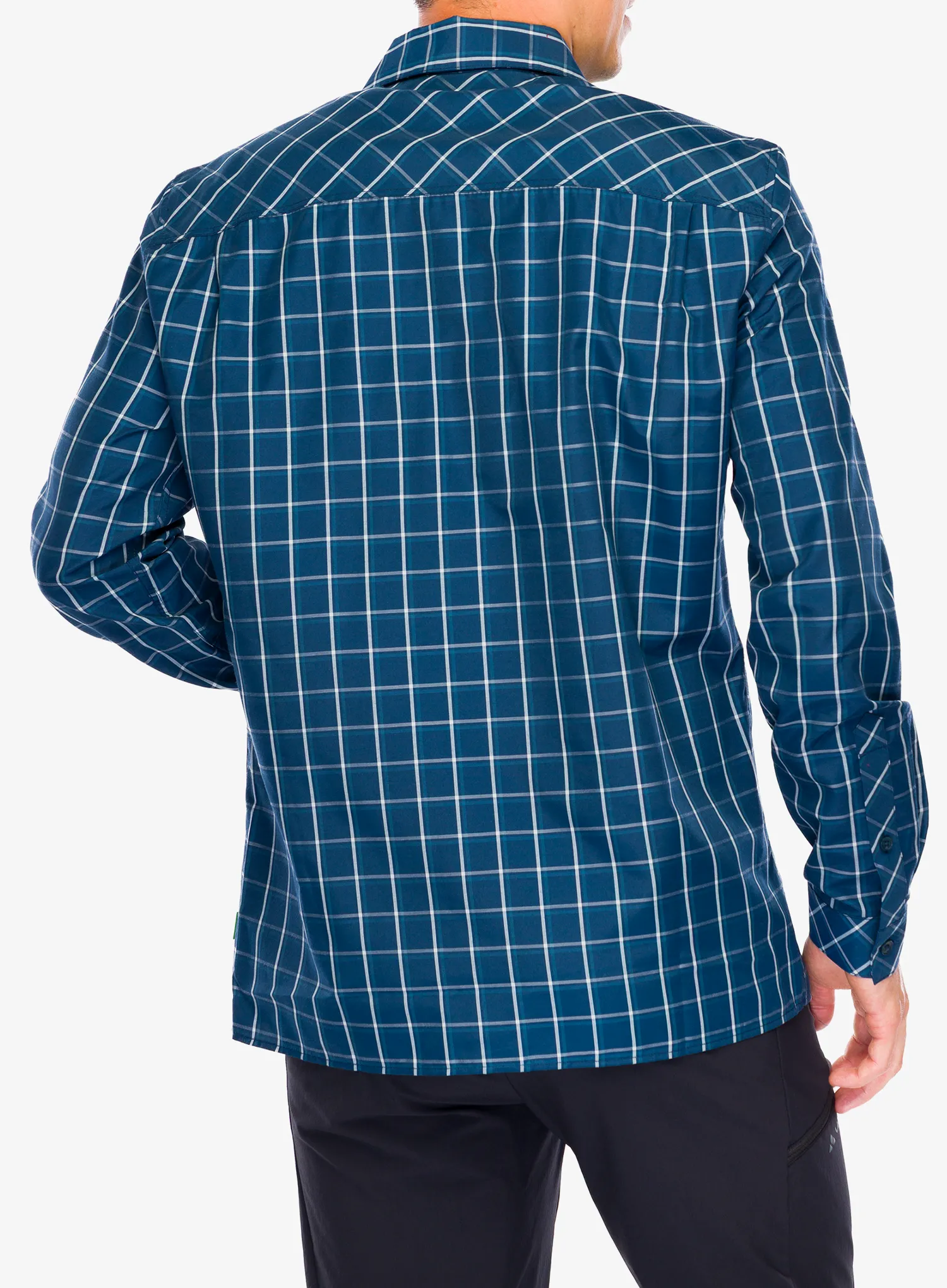 Outdoorhemd Vaude Albsteig LS Shirt III - dark sea/dark sea