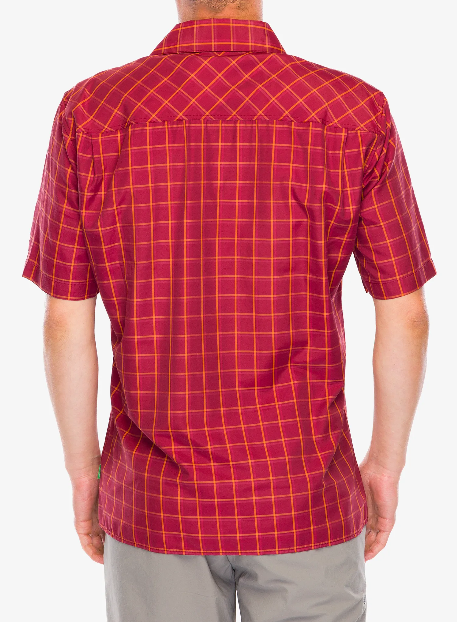 Outdoorhemd Vaude Albsteig Shirt III - carmine/mars