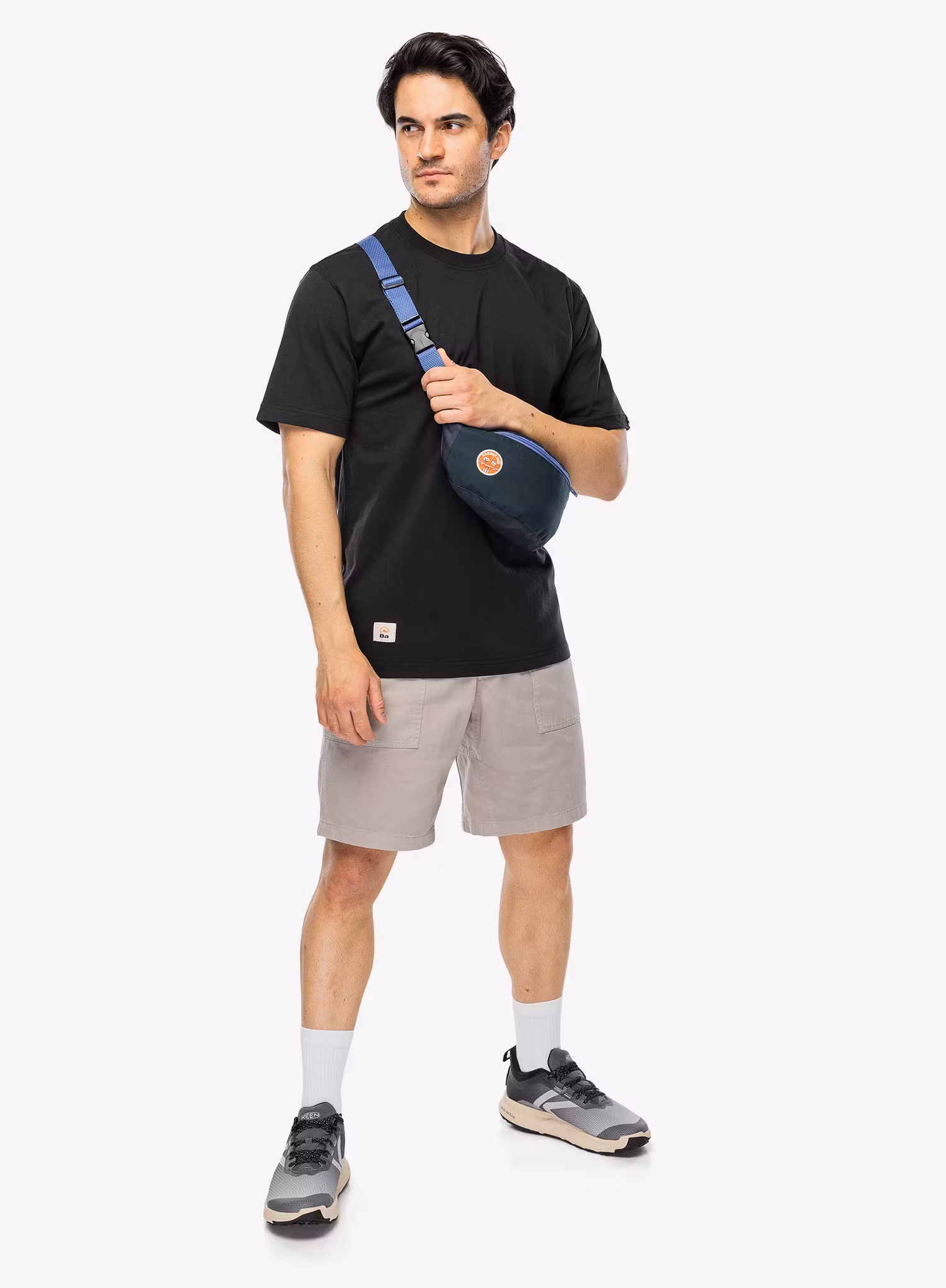 Baumwolle T-Shirt 8a Cracow Summits - black