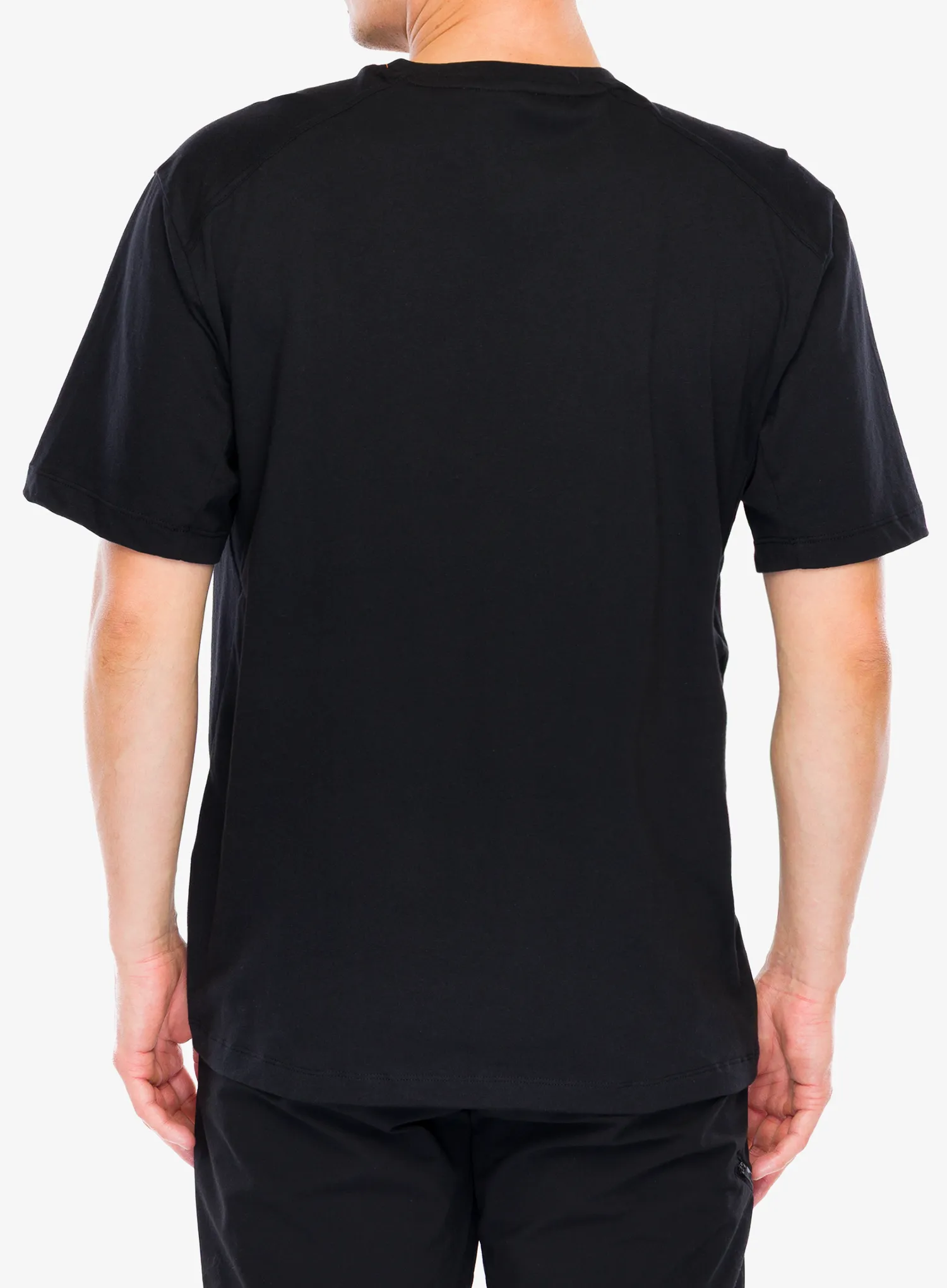 Baumwolle T-Shirt adidas TERREX Terrex Classic Logo Tee - black