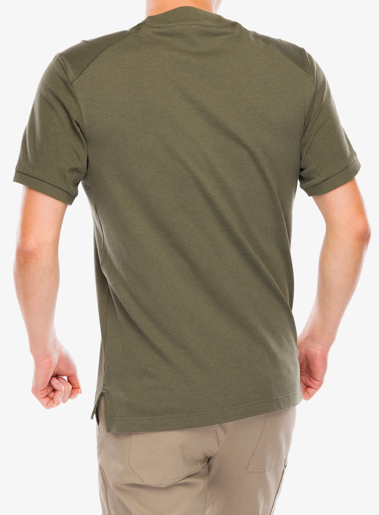 Baumwolle T-Shirt adidas TERREX Xploric Logo SS Tee - olive strata