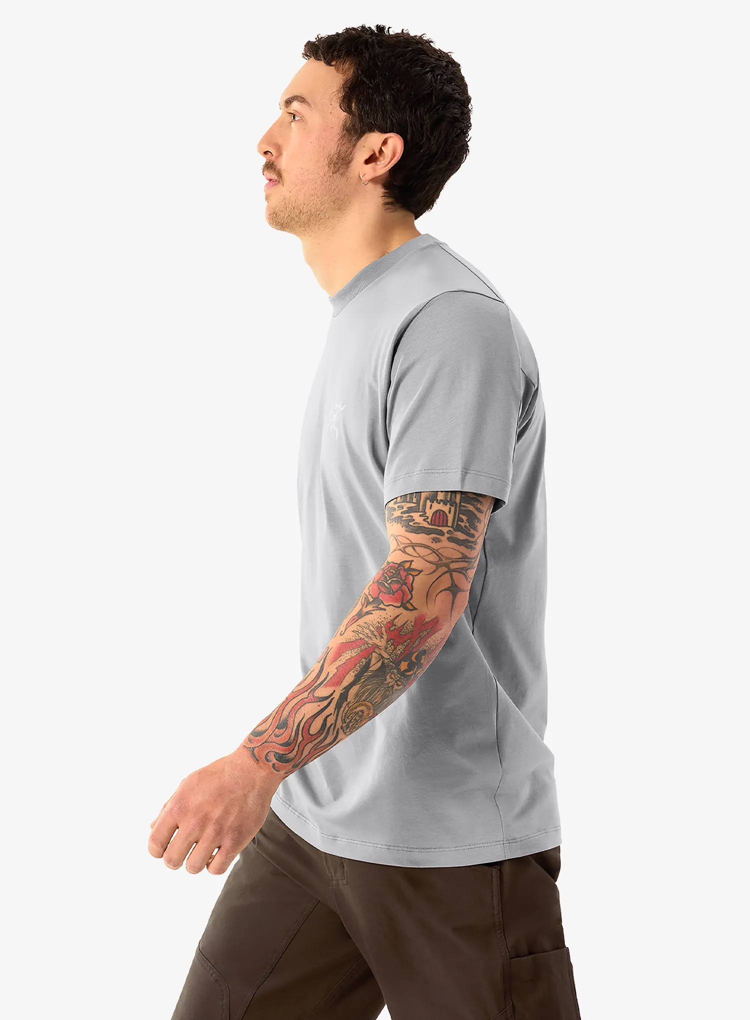Baumwolle T-Shirt Arcteryx Kragg SL Cotton SS - void