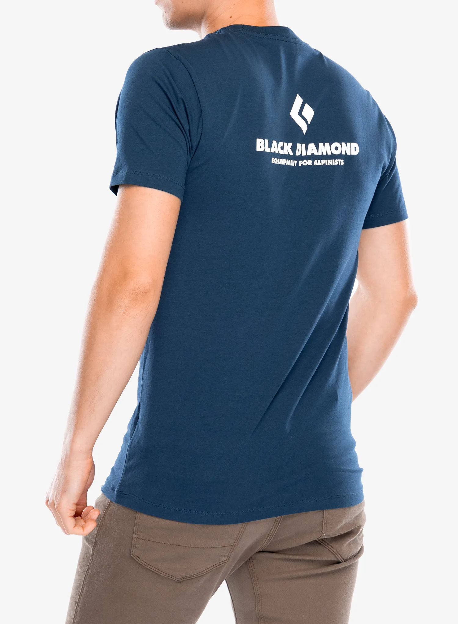 Baumwolle T-Shirt Black Diamond Equipment For Alpinist Tee - indigo