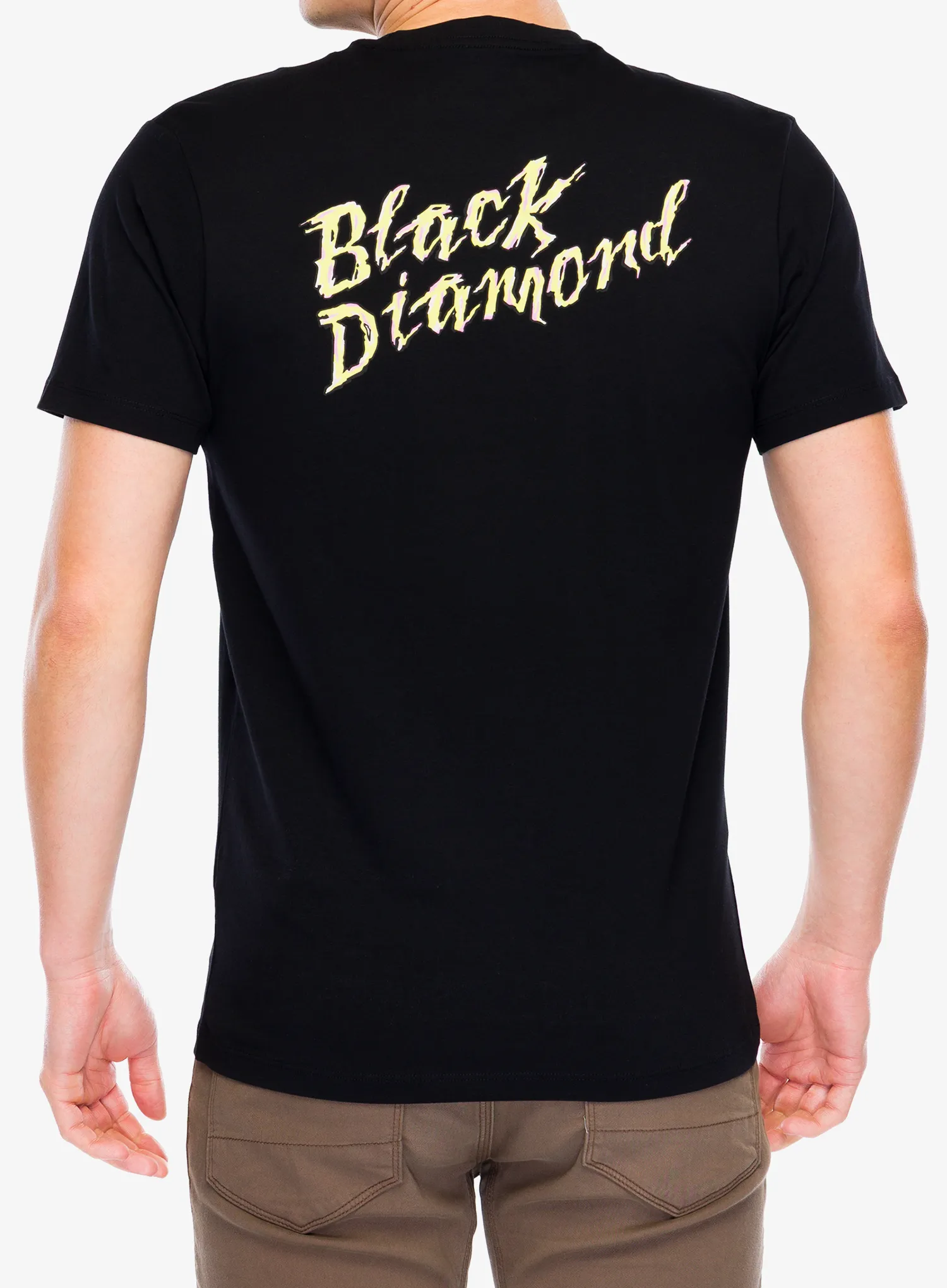 Baumwolle T-Shirt Black Diamond Shredded SS Tee - black