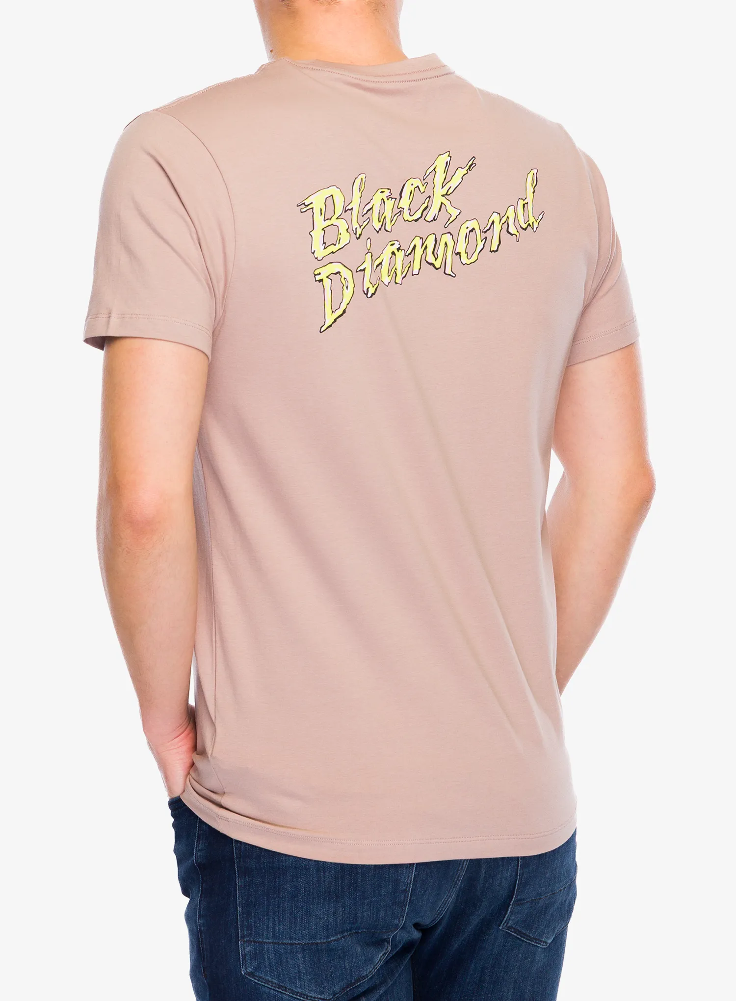 Baumwolle T-Shirt Black Diamond Shredded SS Tee - pale mauve