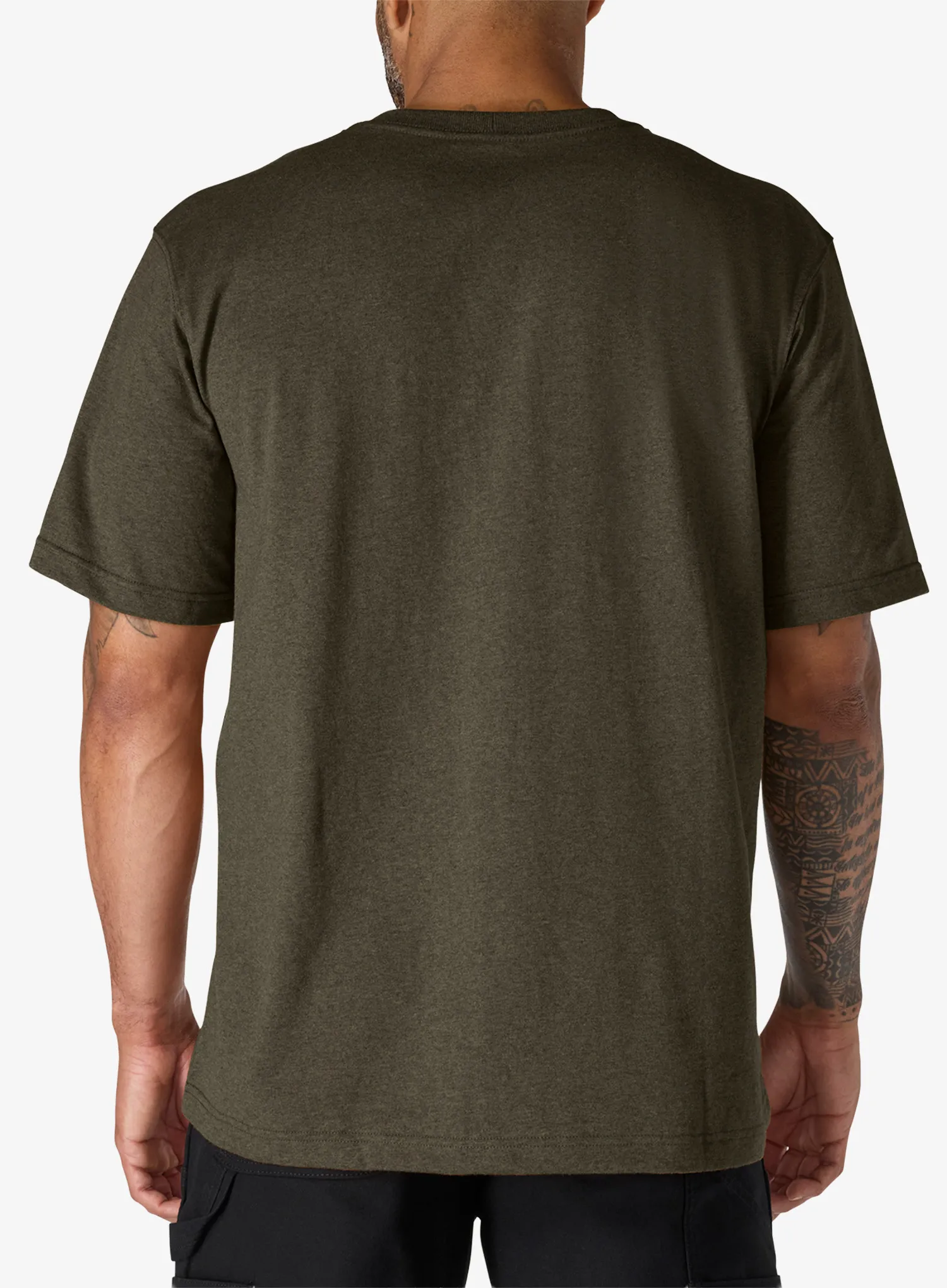 Baumwolle T-Shirt Carhartt Dearborn Relaxed Pocket T-Shirt - burnished logs heather