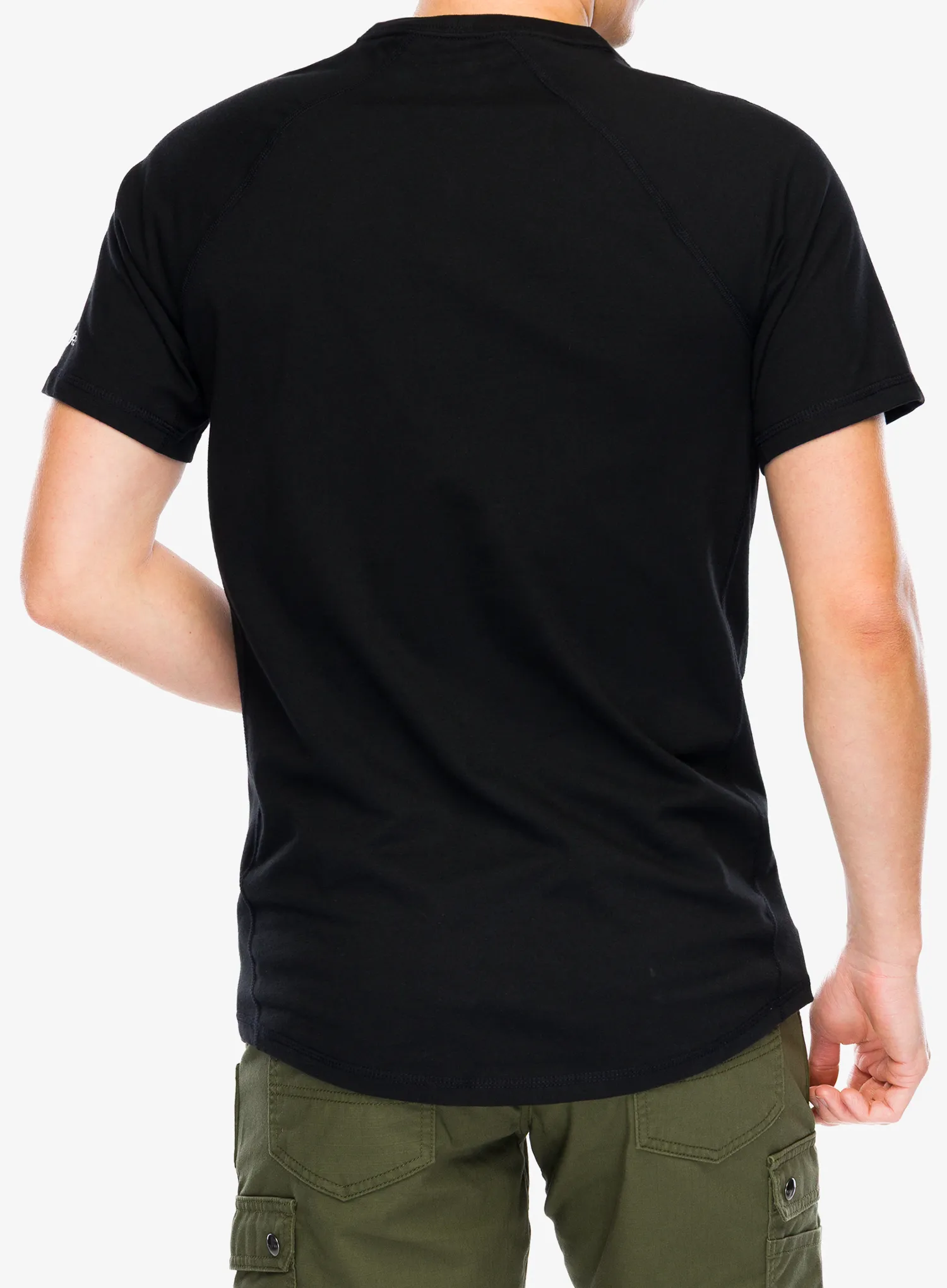 Baumwolle T-Shirt Carhartt Force Pocket S/S T-Shirt - black
