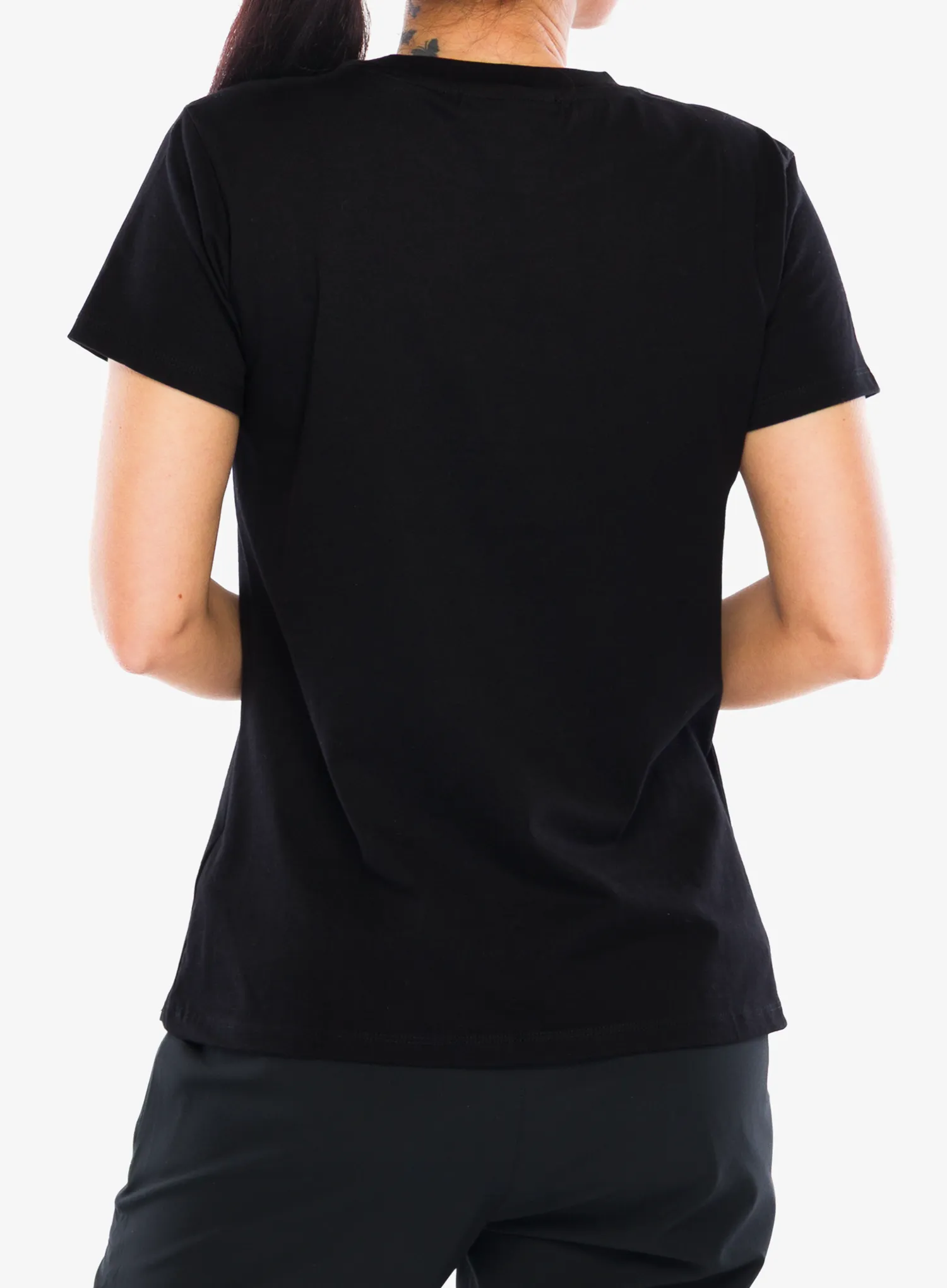 T-Shirt Baumwolle Damen Didriksons Ingaro T-Shirt BBTO - black