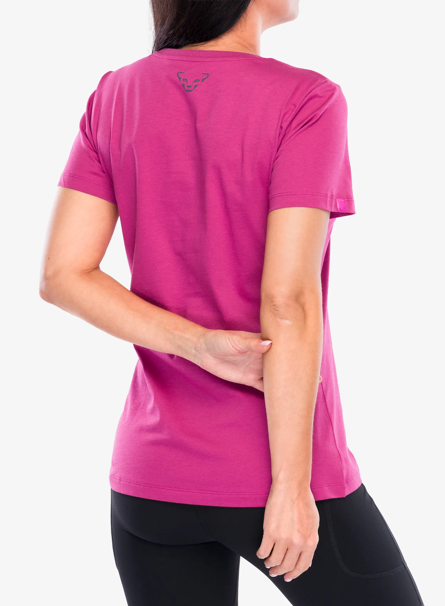 T-Shirt Baumwolle Damen Dynafit Graphic CO S/S Tee - magenta/horizon