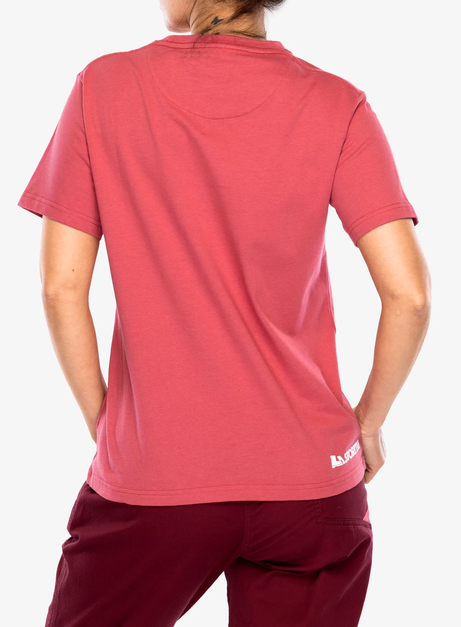 T-Shirt Baumwolle Damen La Sportiva Moon Climb T-Shirt - rosebay