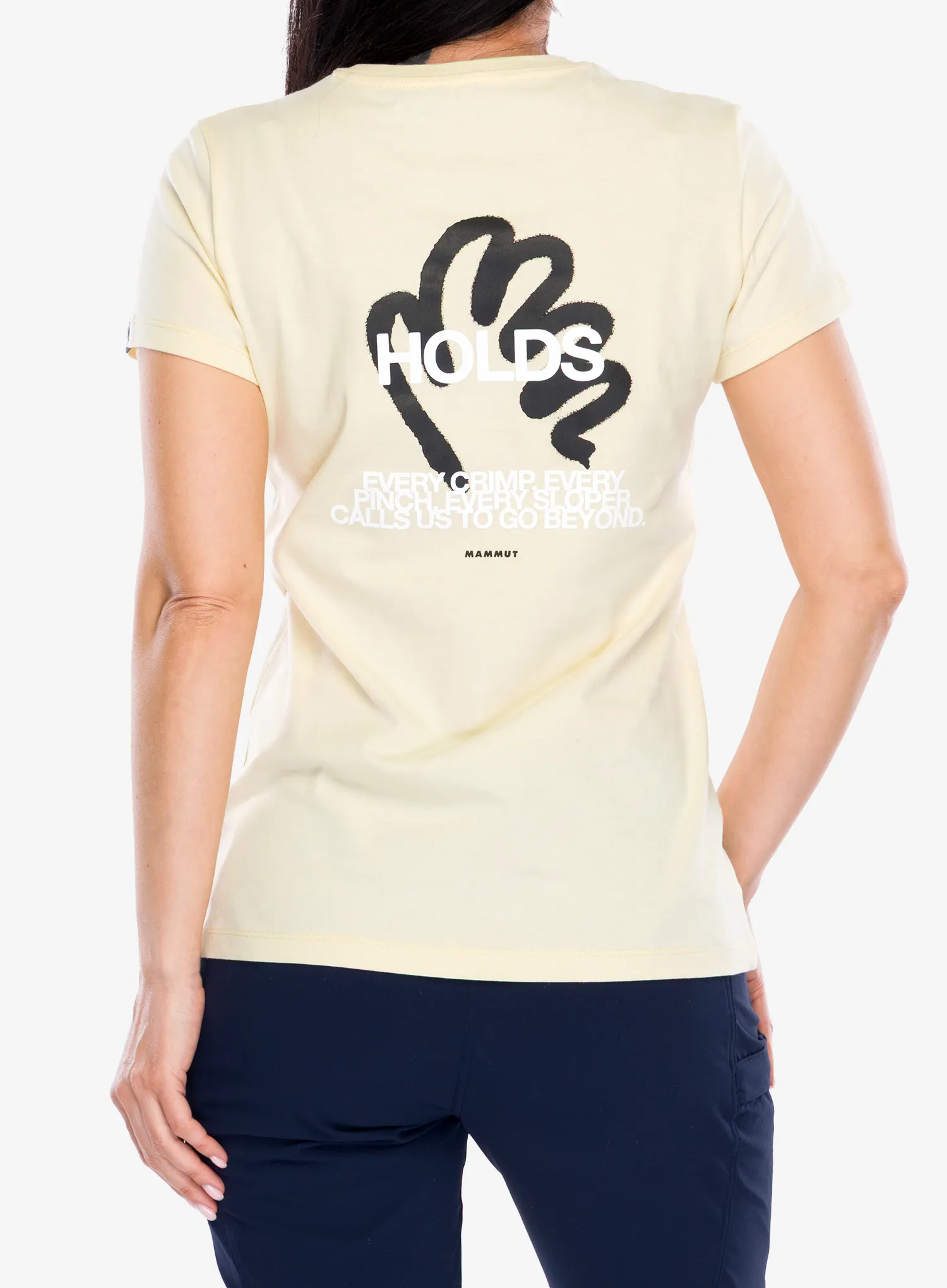 T-Shirt Baumwolle Damen Mammut Massone T-Shirt Hold - alvatern