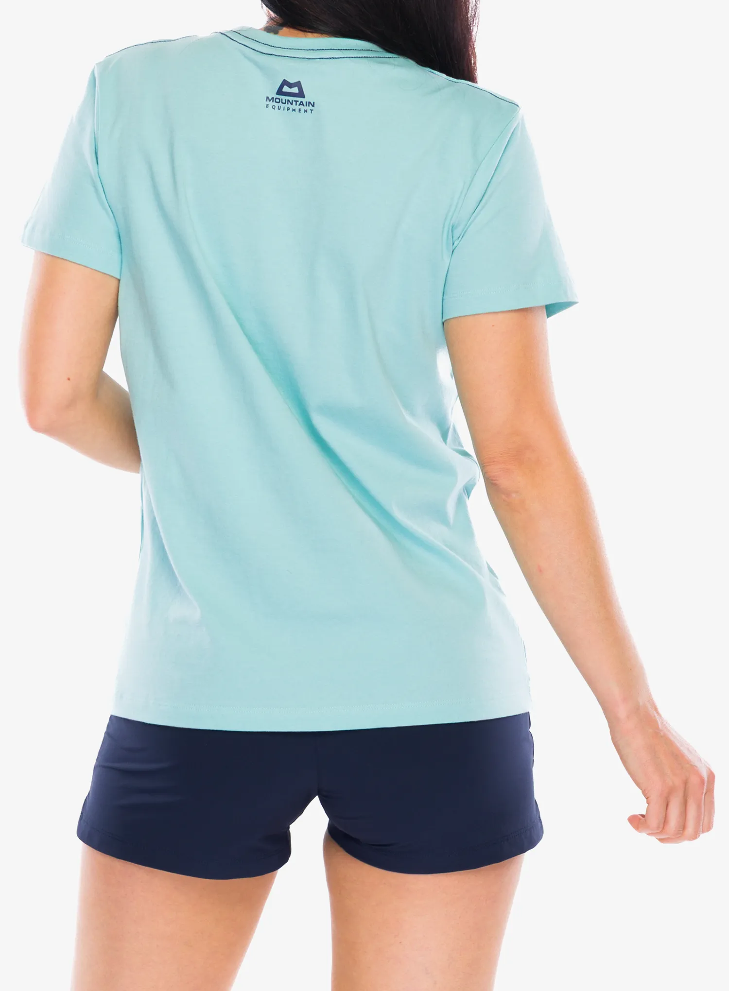 T-Shirt Baumwolle Damen Mountain Equipment Alpenglow Tee - aqua