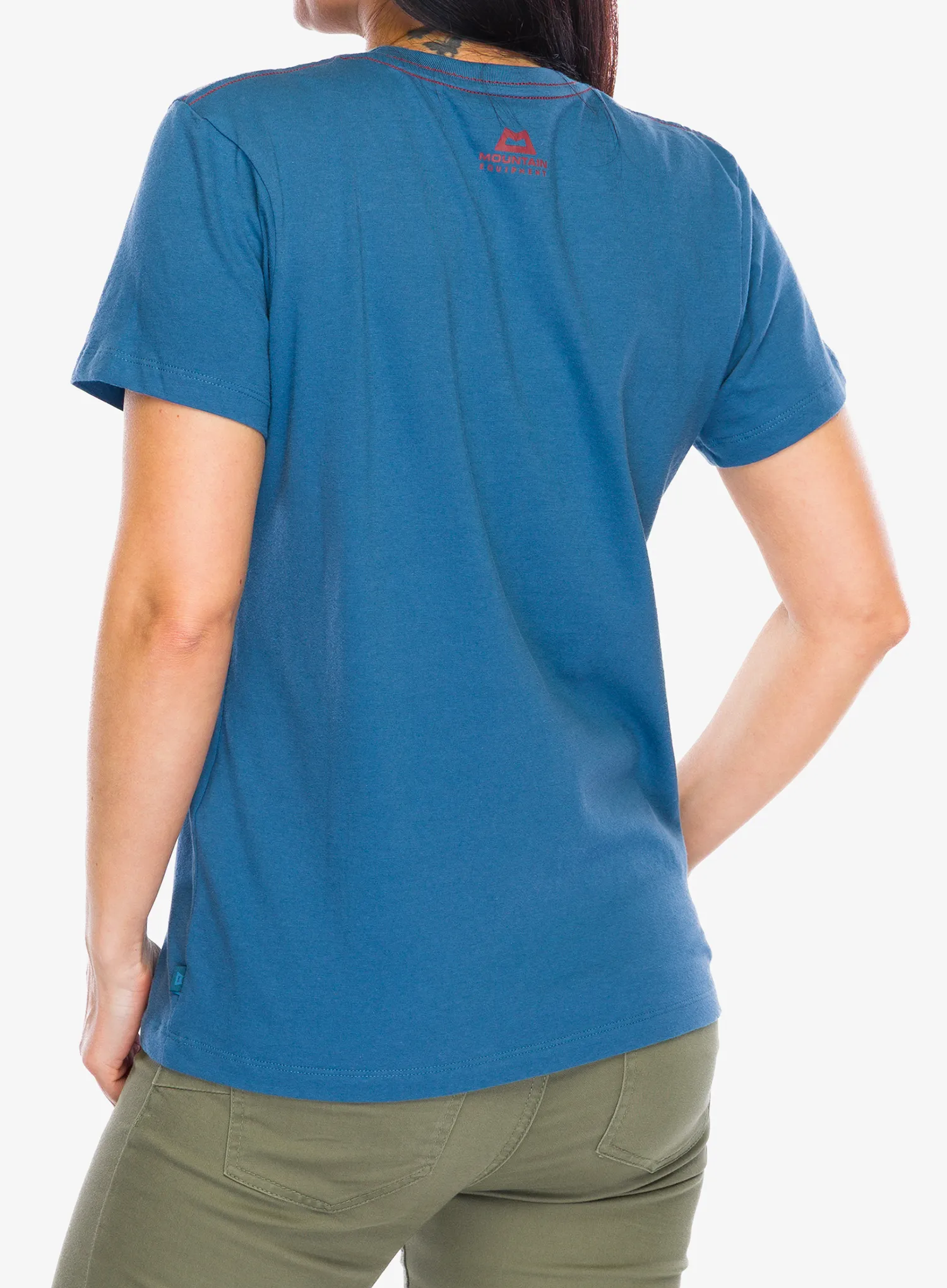 T-Shirt Baumwolle Damen Mountain Equipment Alpenglow Tee - stellar blue