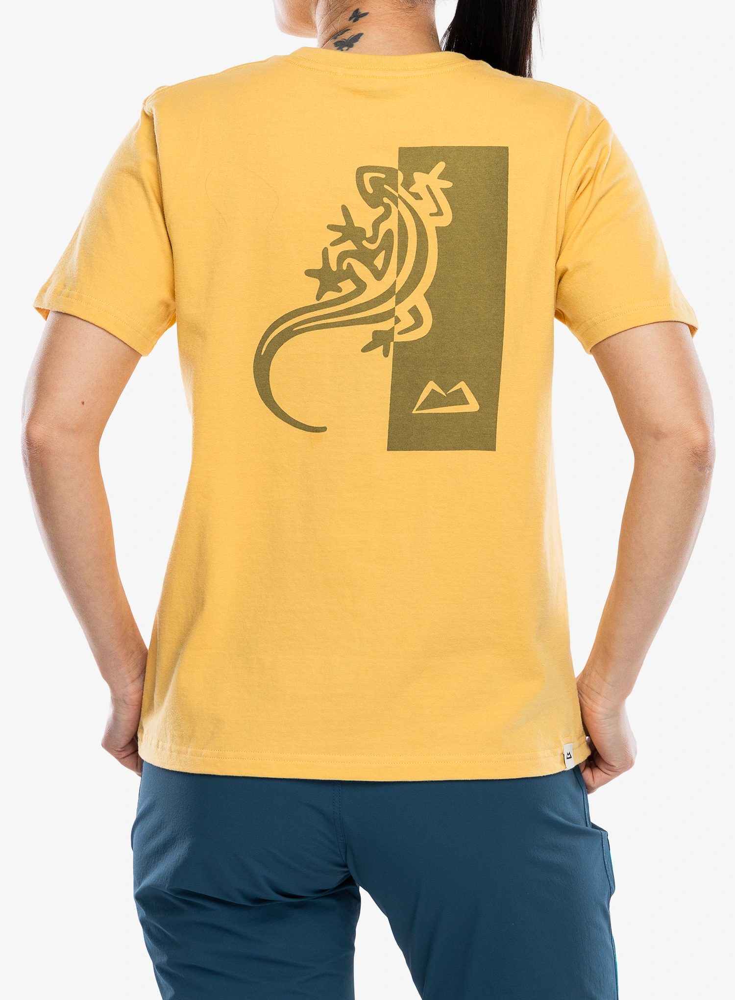 T-Shirt Baumwolle Damen Mountain Equipment Podus Tee - rattan/rattan
