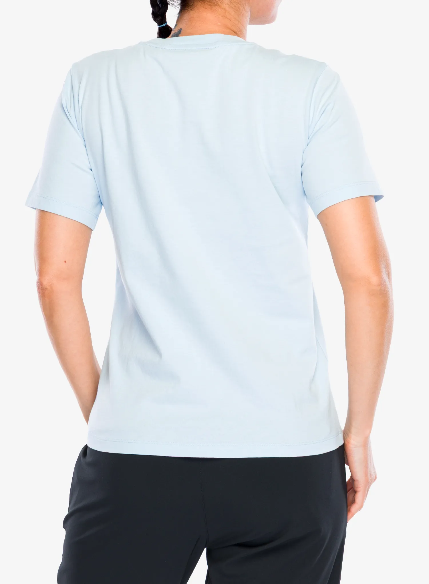 T-Shirt Baumwolle Damen Peak Performance Original Tee - cloud